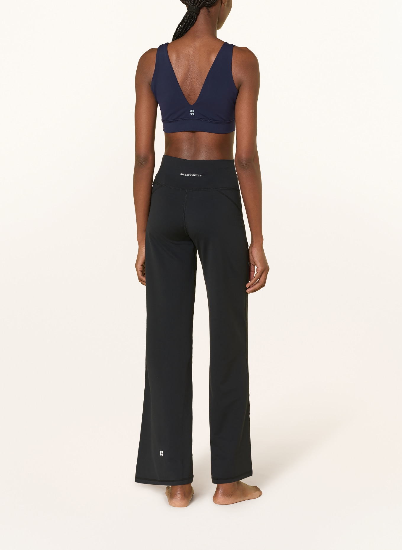 Sweaty Betty Sport-BH ULTIMATE STUDIO VOOP: DUNKELBLAU