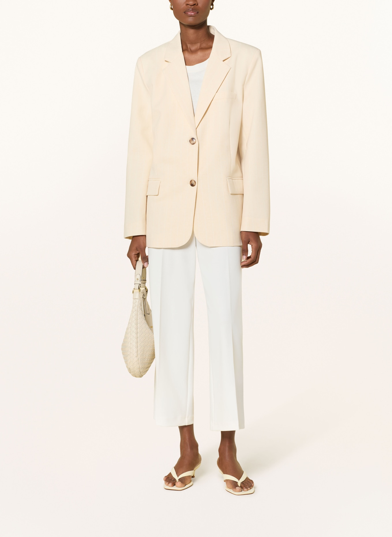 Betty Barclay Culotte kalhoty: KRÉMOVÁ