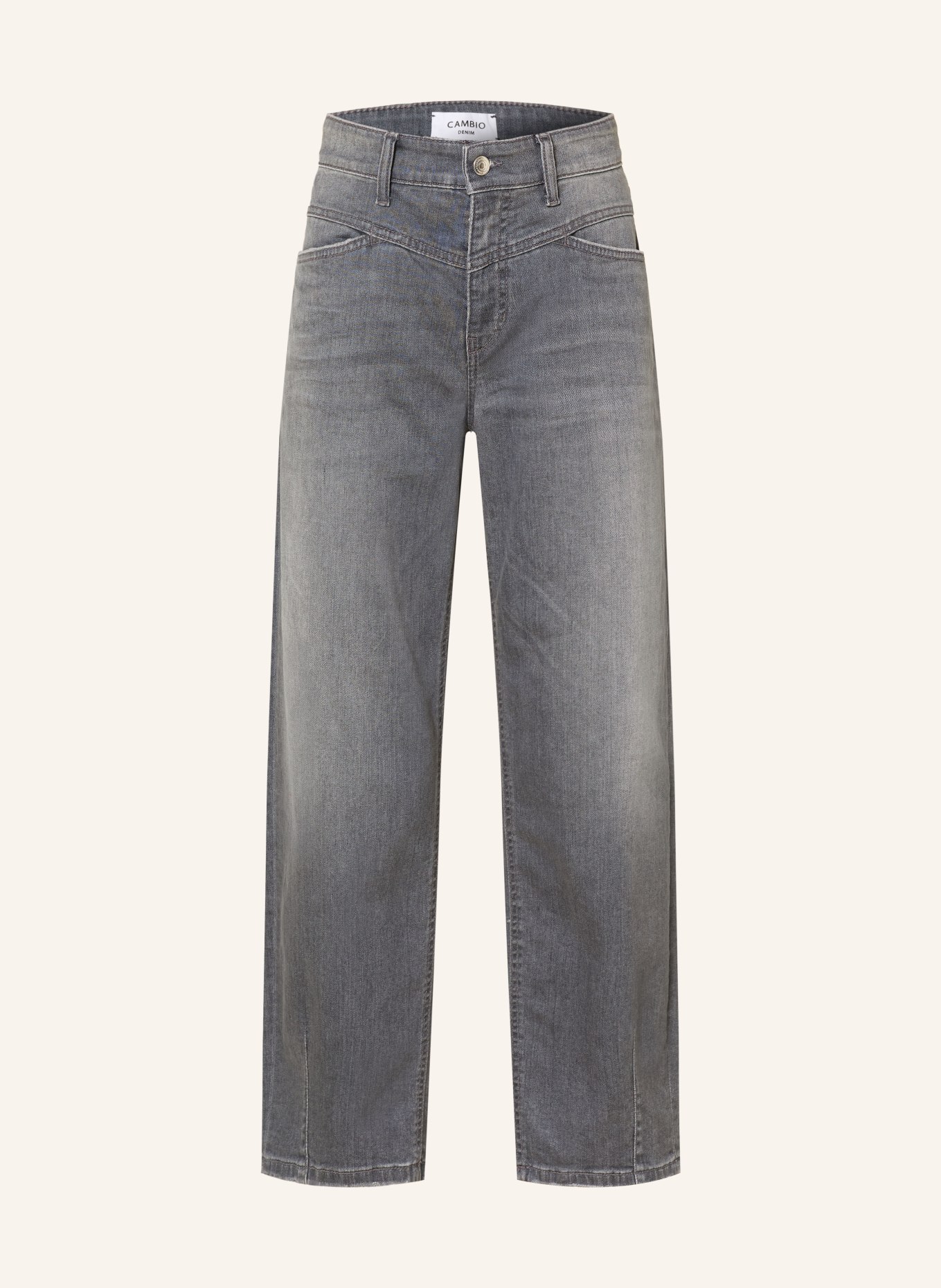 CAMBIO Barrel Jeans ELIN: 5315 grey cozy used