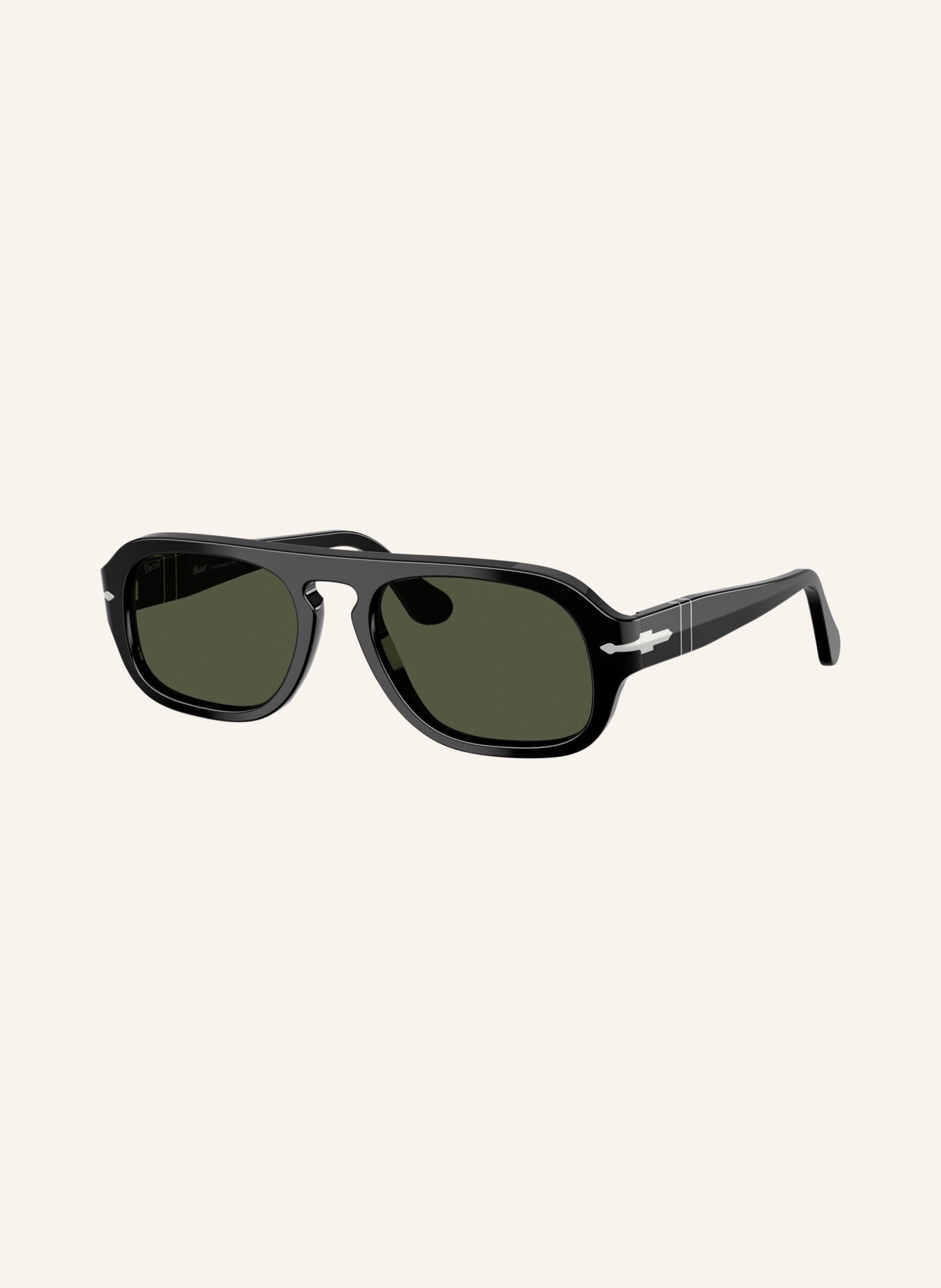 Persol Sunglasses PO3369S: BLACK/GREEN
