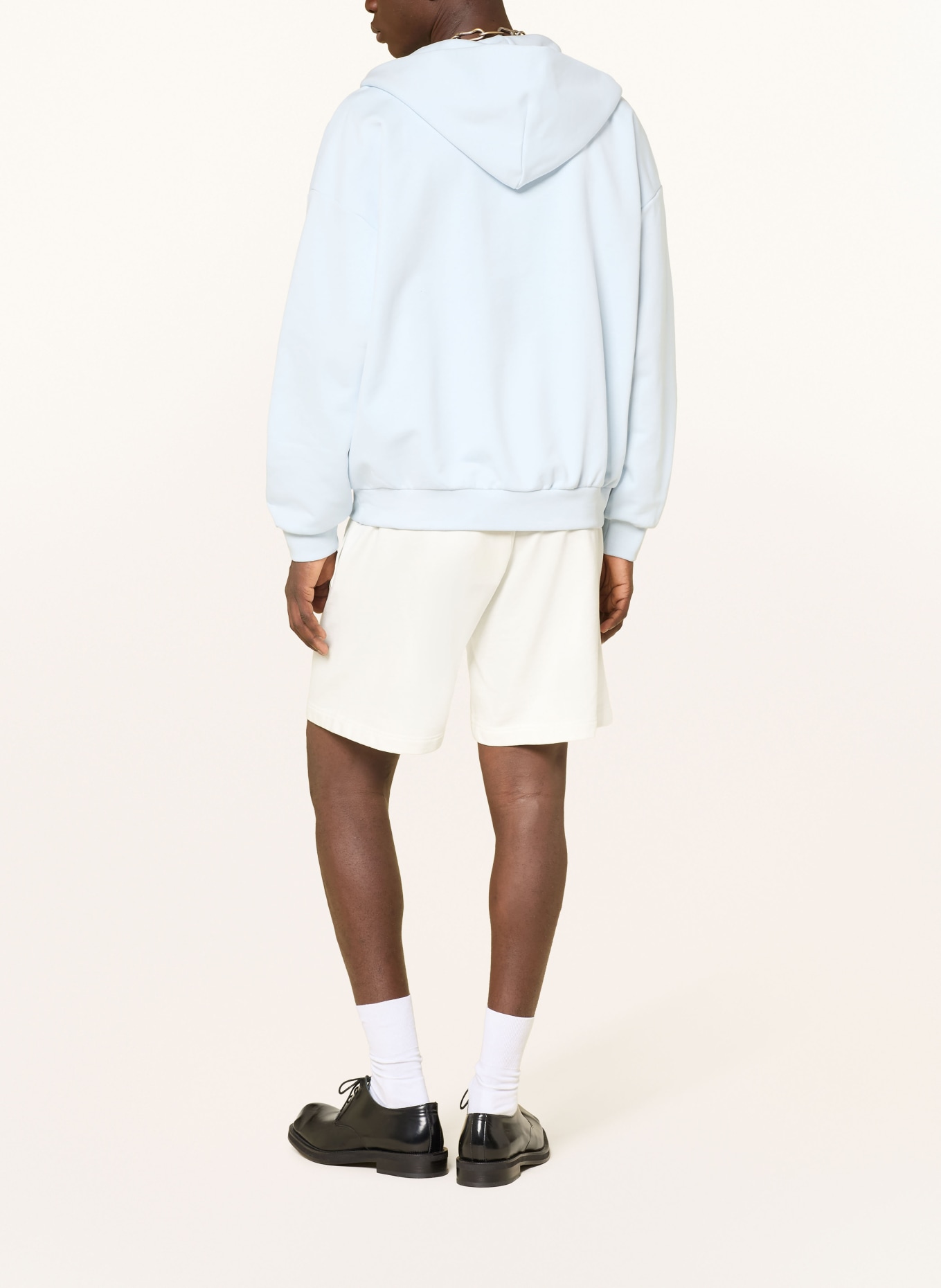 WRSTBHVR Oversized-Sweatjacke DIAGO: HELLBLAU