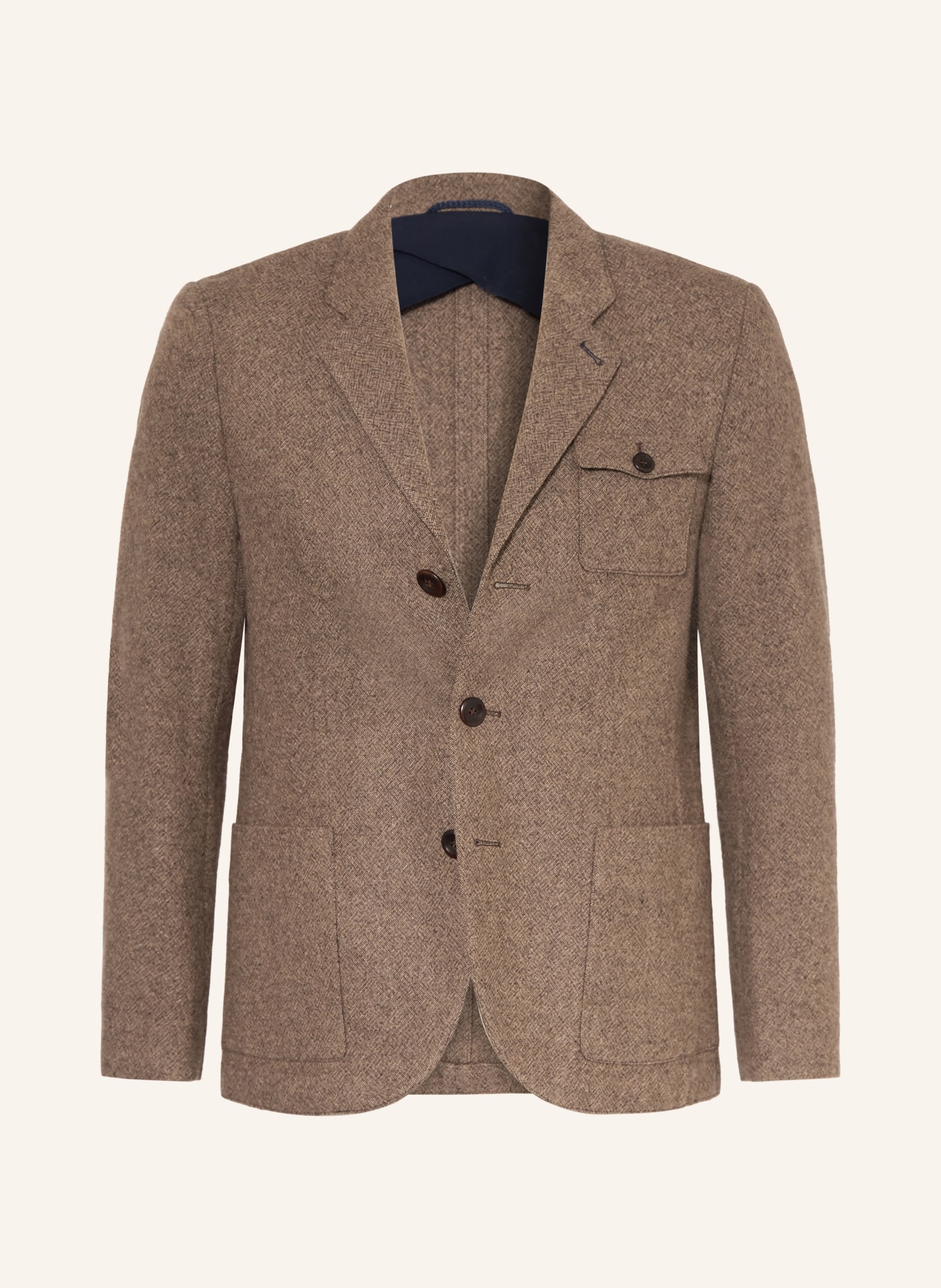 Grasegger Veste NATZ coupe extra slim: MARRON / CHAMEAU