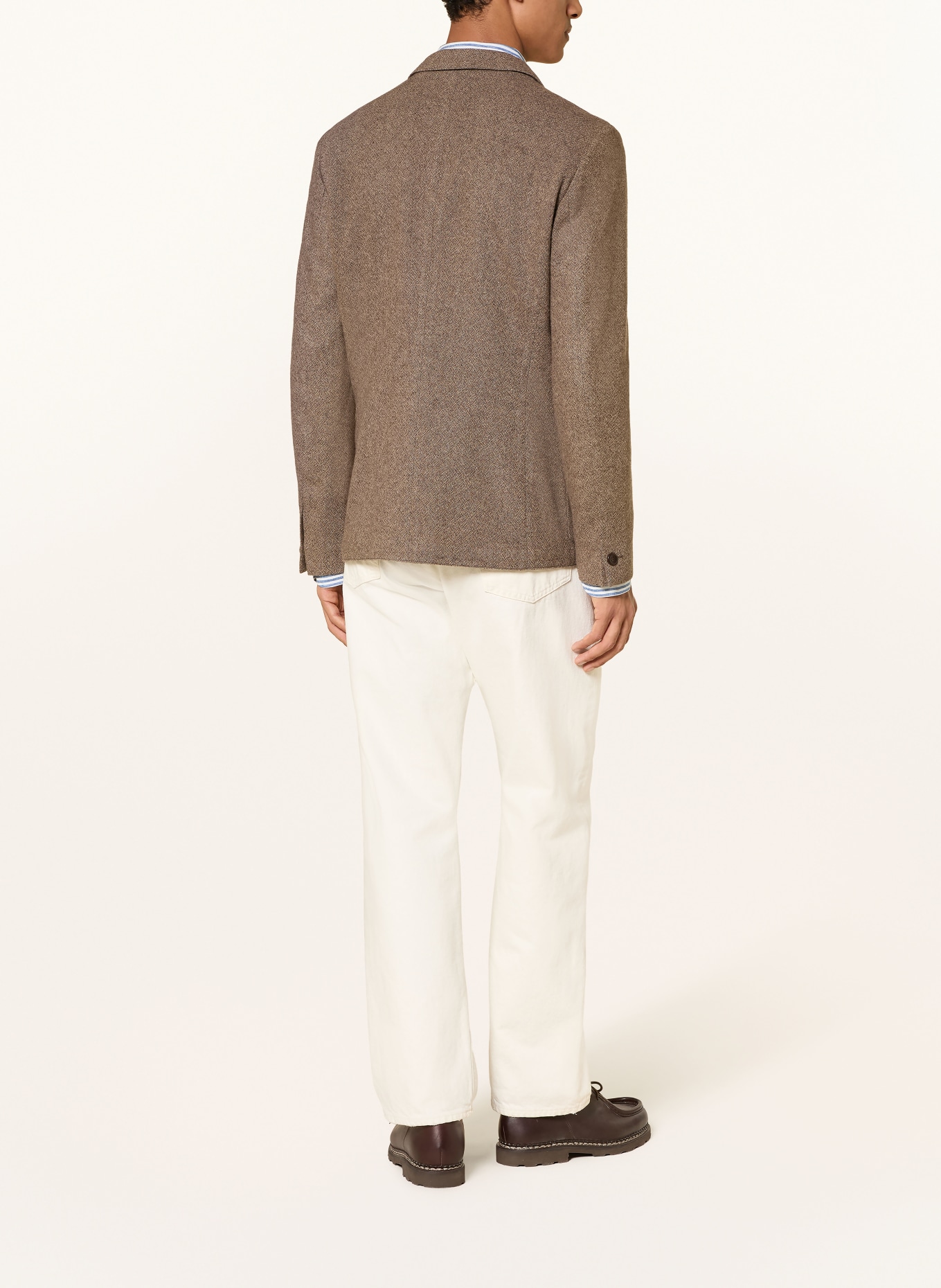 Grasegger Veste NATZ coupe extra slim: MARRON / CHAMEAU