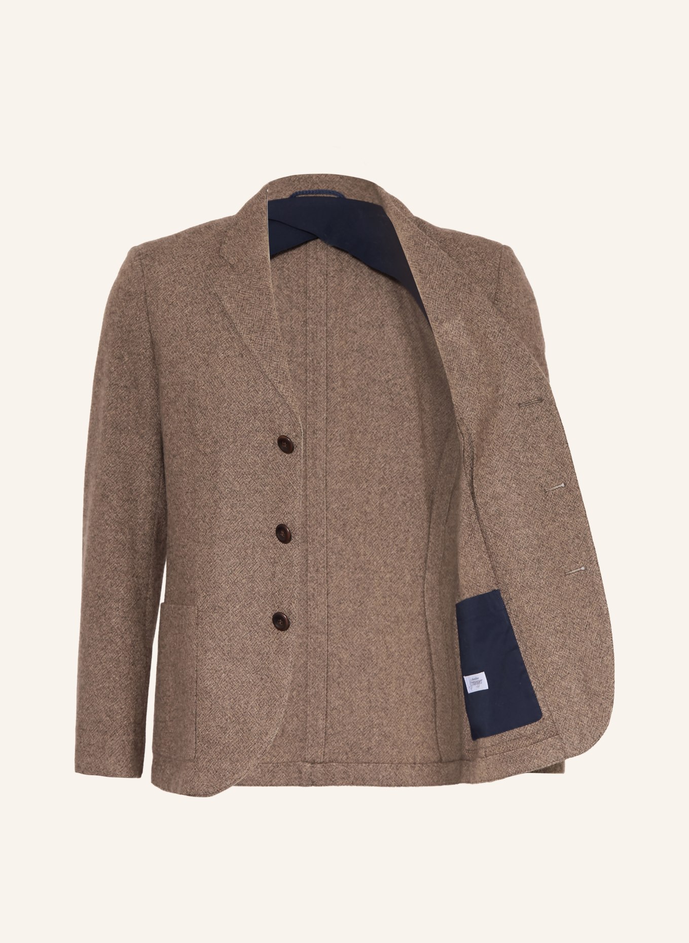 Grasegger Veste NATZ coupe extra slim: MARRON / CHAMEAU