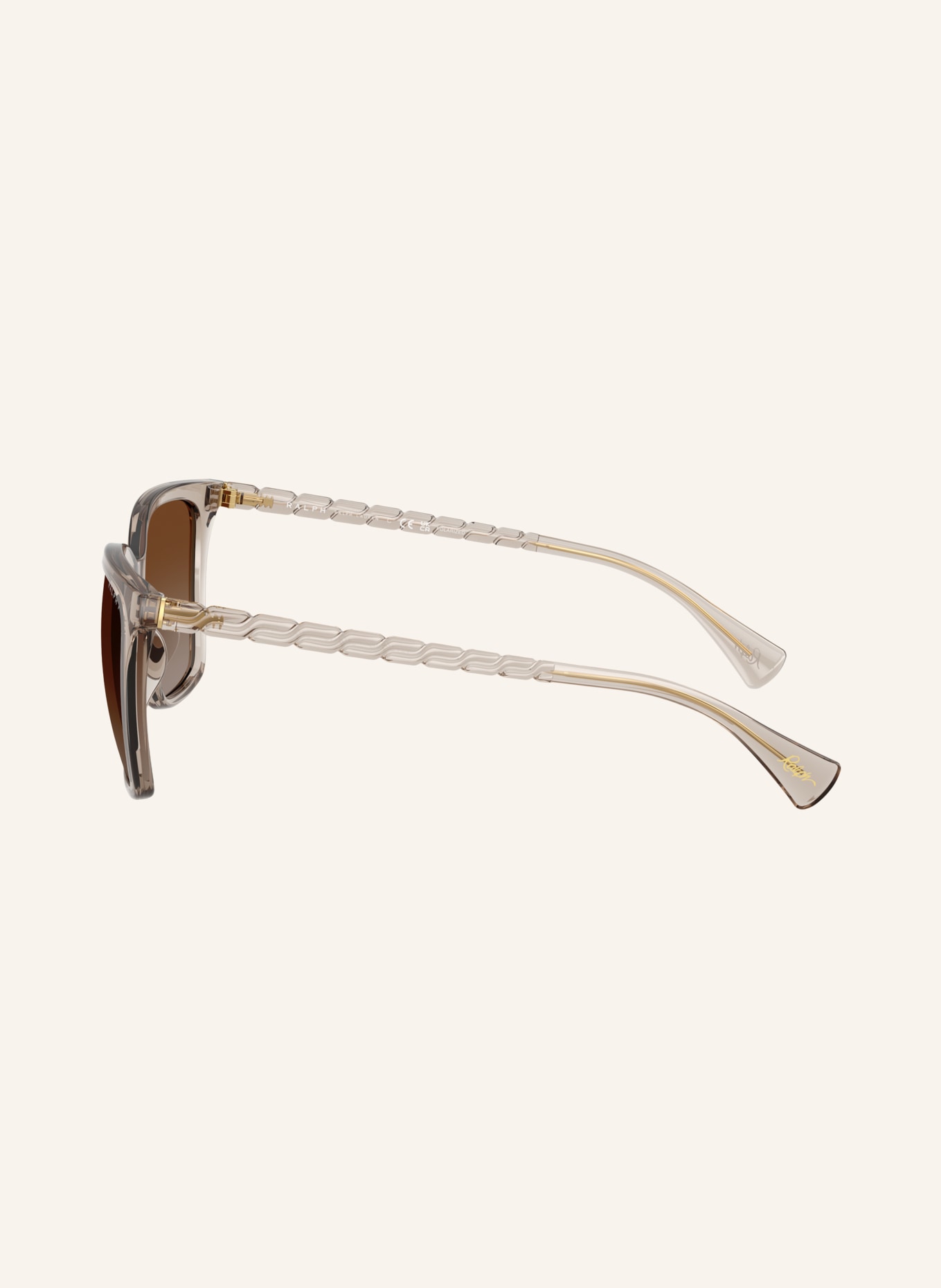 RALPH Sunglasses RA5328U: BEIGE/BROWN POLARIZED