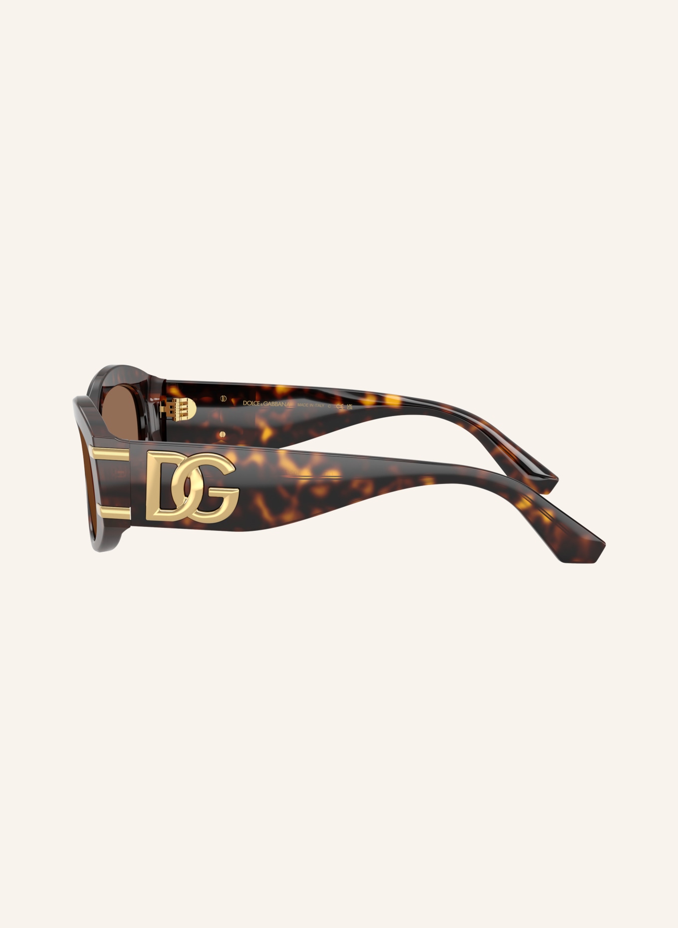 DOLCE & GABBANA Sonnenbrille DG4502: HAVANA/ DUNKELBRAUN