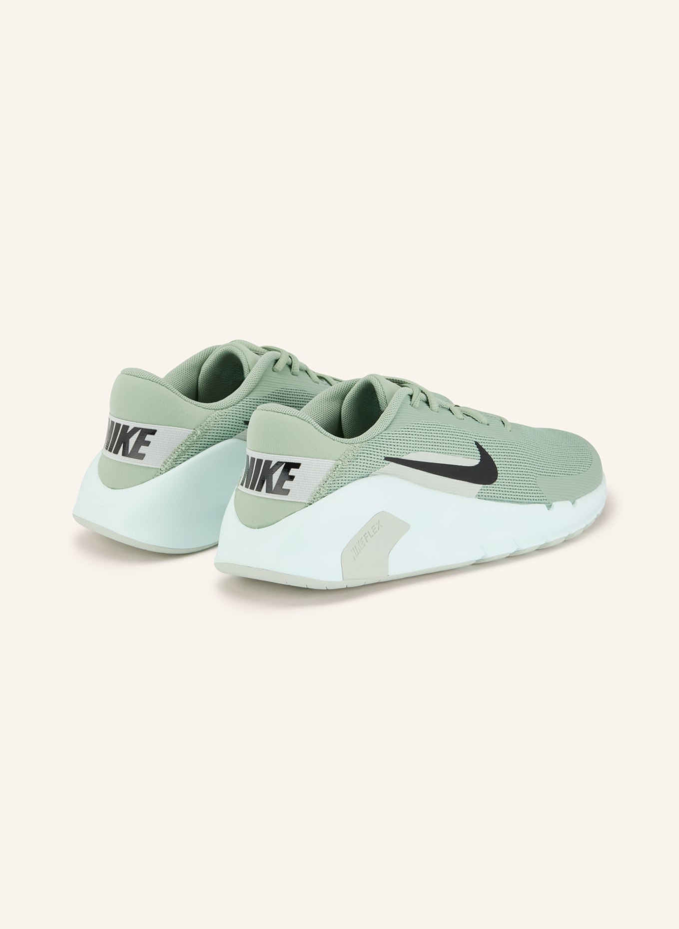 Nike Fitness obuv FLEX TRAIN: SVĚTLE ZELENÁ / ČERNÁ
