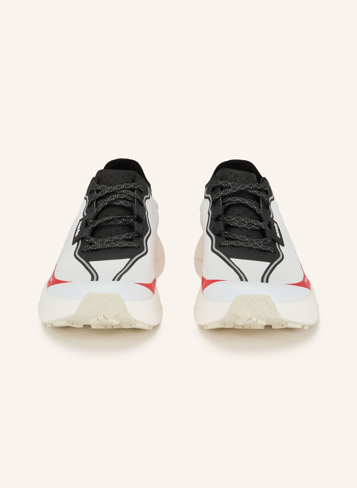 norda Trail running shoes 005: WHITE / RED / BLACK