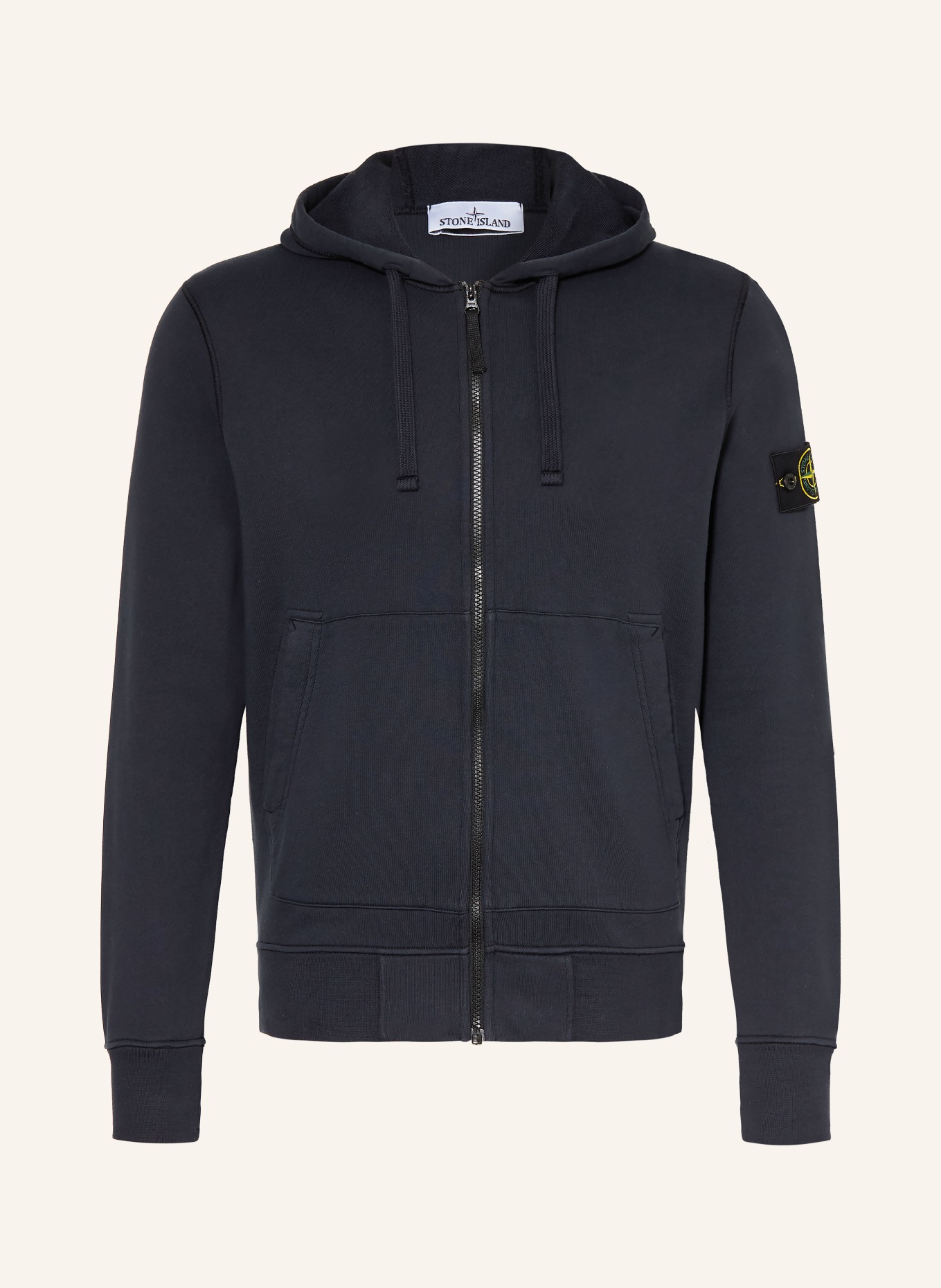 STONE ISLAND Sweatjacke: DUNKELBLAU