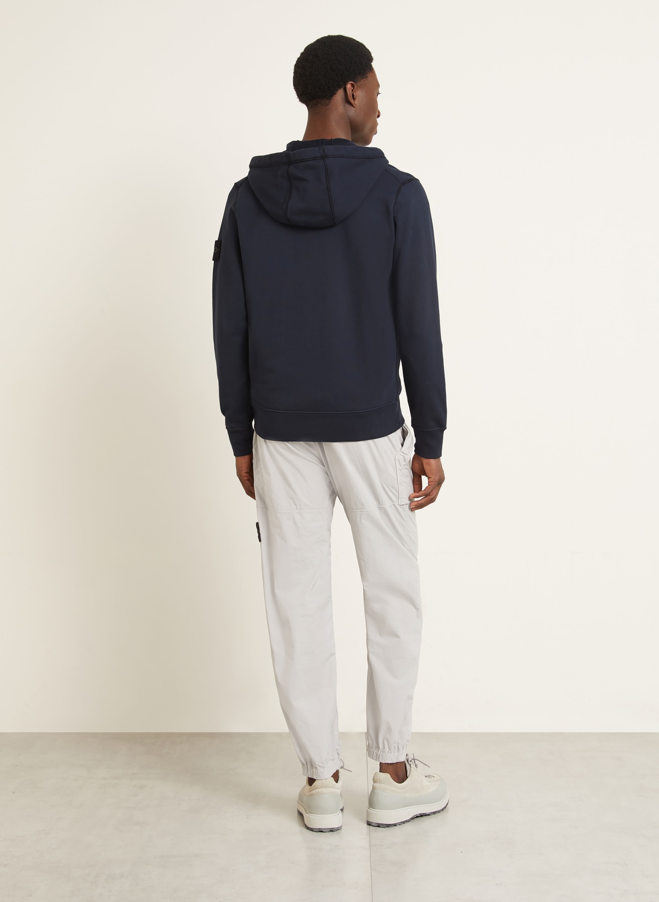 STONE ISLAND Sweatjacke: DUNKELBLAU