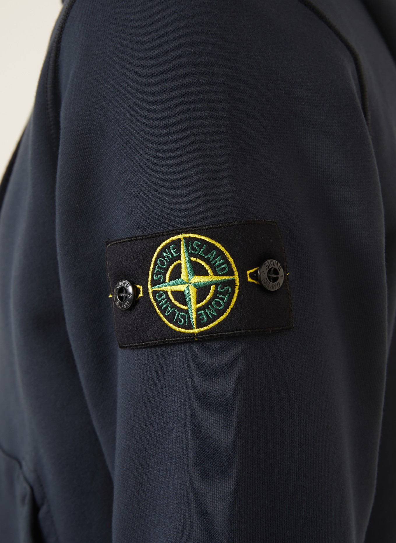 STONE ISLAND Sweatjacke: DUNKELBLAU