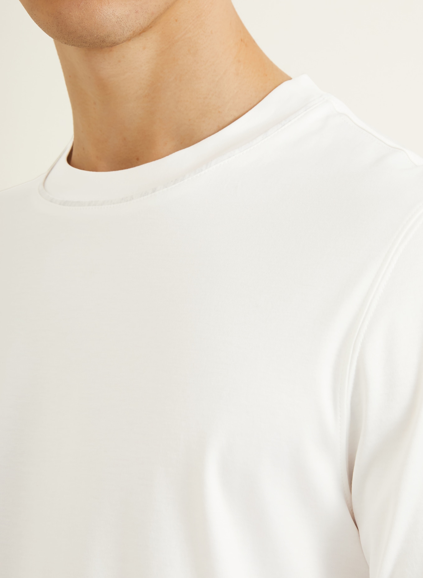 BRUNELLO CUCINELLI Tričko: KRÉMOVÁ