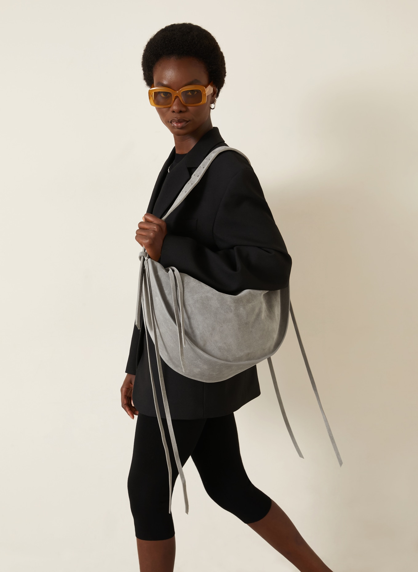 RADICA STUDIO Sac à bandoulière AMACA MAXI: GRIS