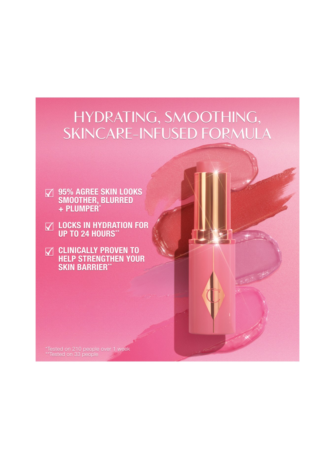 Charlotte Tilbury UNREAL HEALTHY GLOW BLUSH STICK: PRETTY GLOW