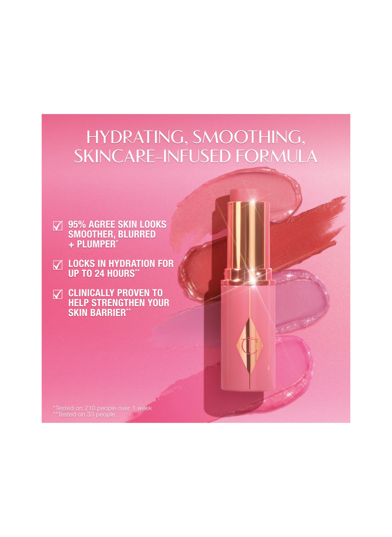 Charlotte Tilbury UNREAL HEALTHY GLOW BLUSH STICK: PINKY GLOW