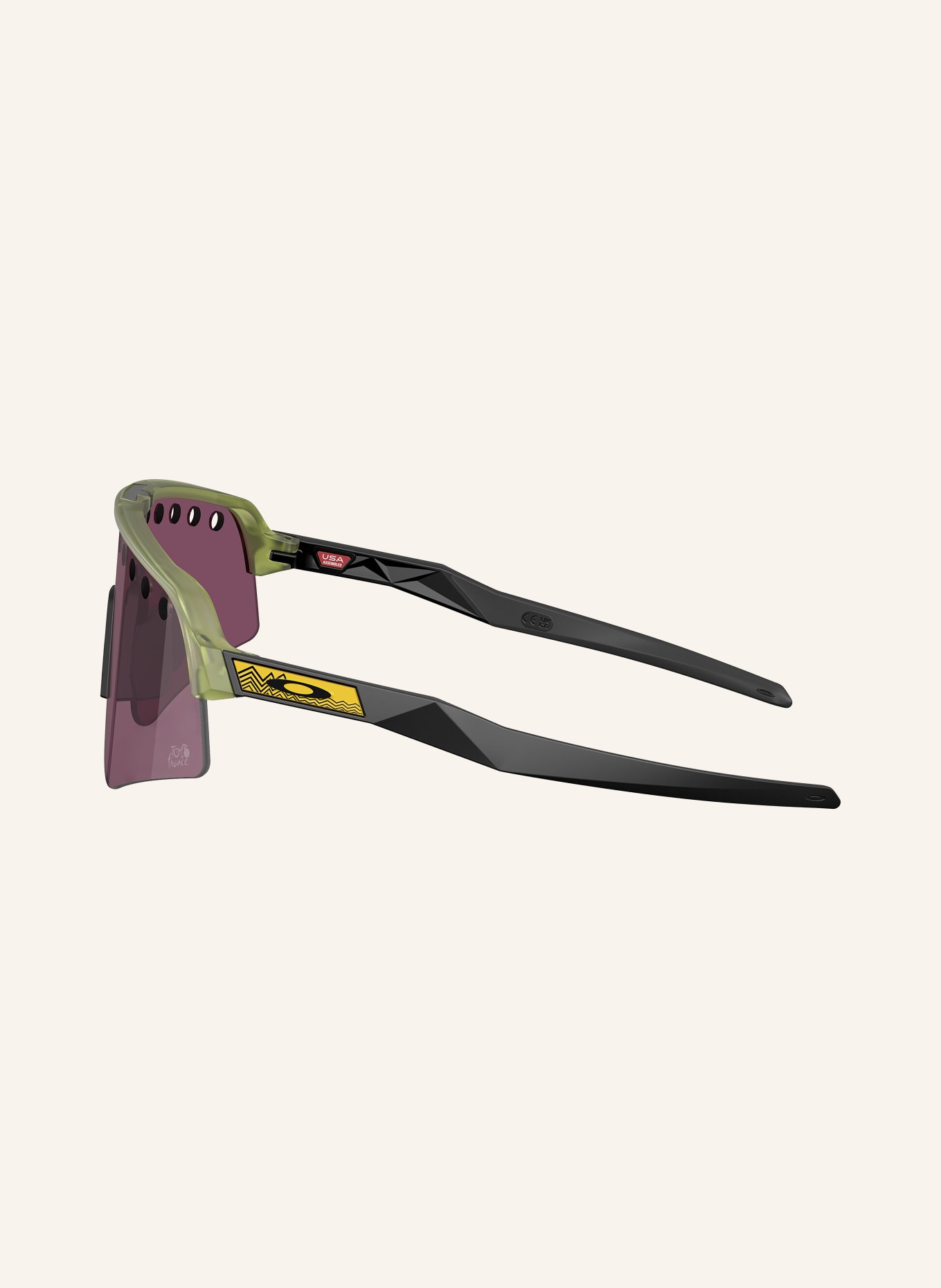 OAKLEY Lunettes de cyclisme SUTRO LITE SWEEP: VERT/NOIR