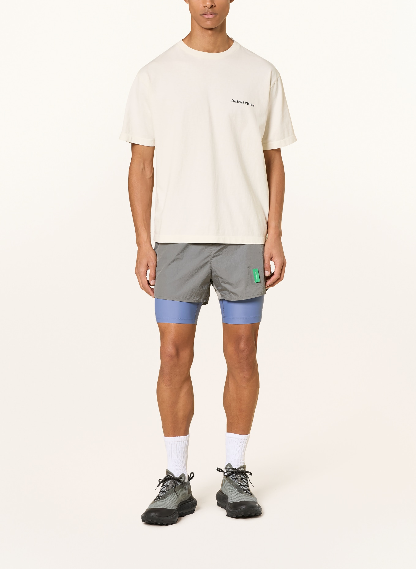 District Vision T-Shirt CALIFORNIA: WEISS