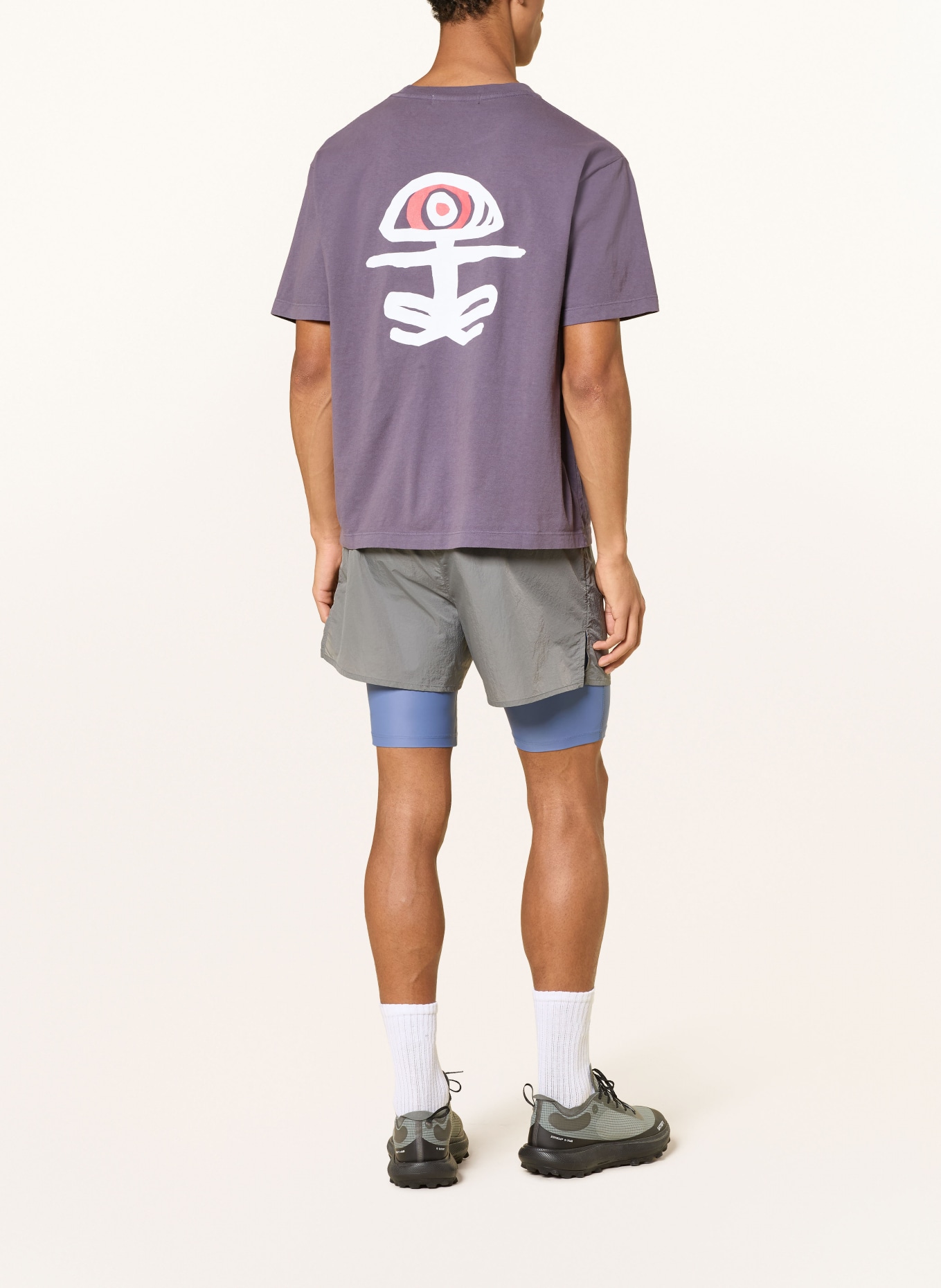 District Vision T-Shirt CALIFORNIA: LILA