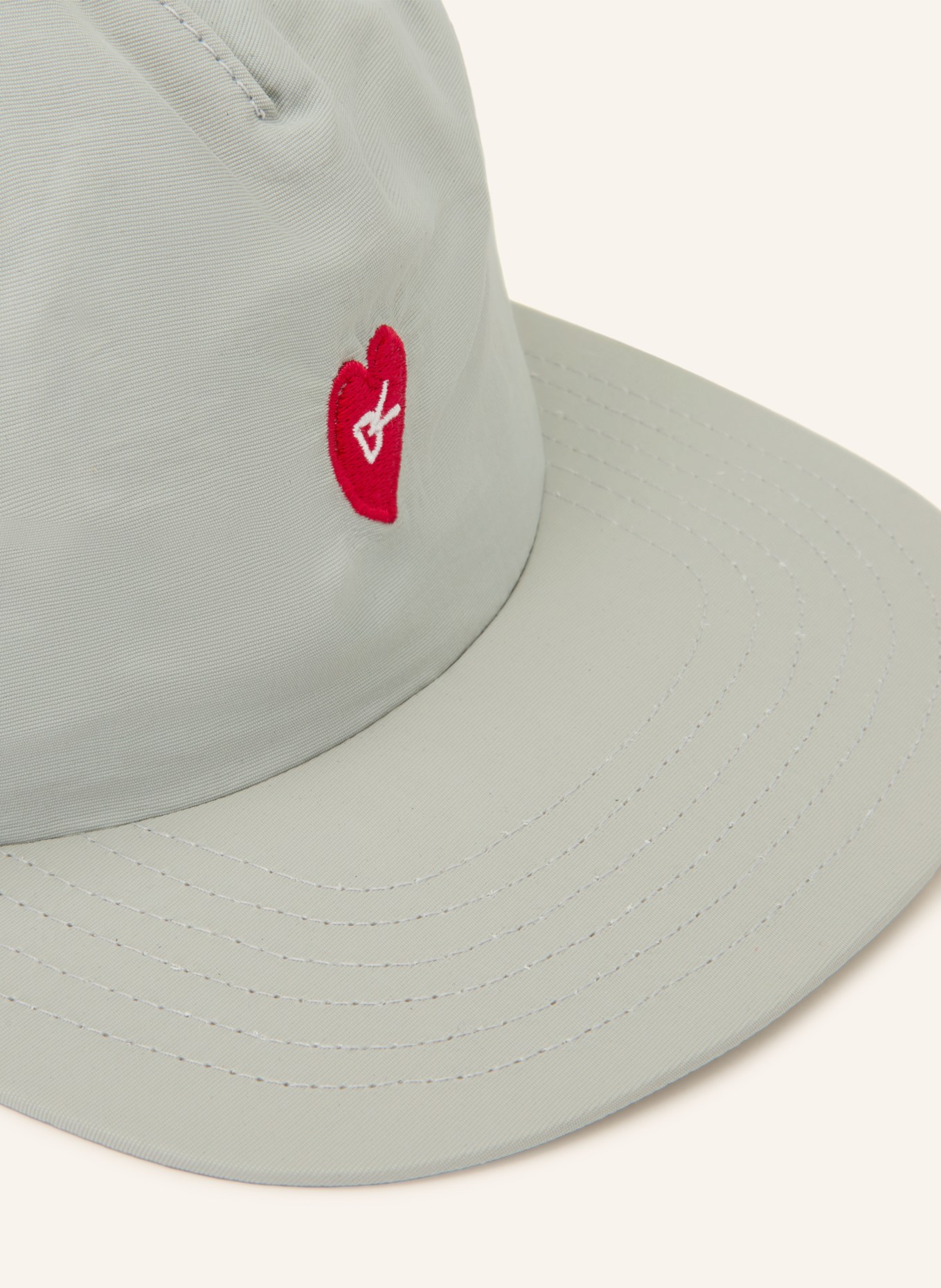 District Vision Czapka z daszkiem 5 PANEL: JASNOCZARY