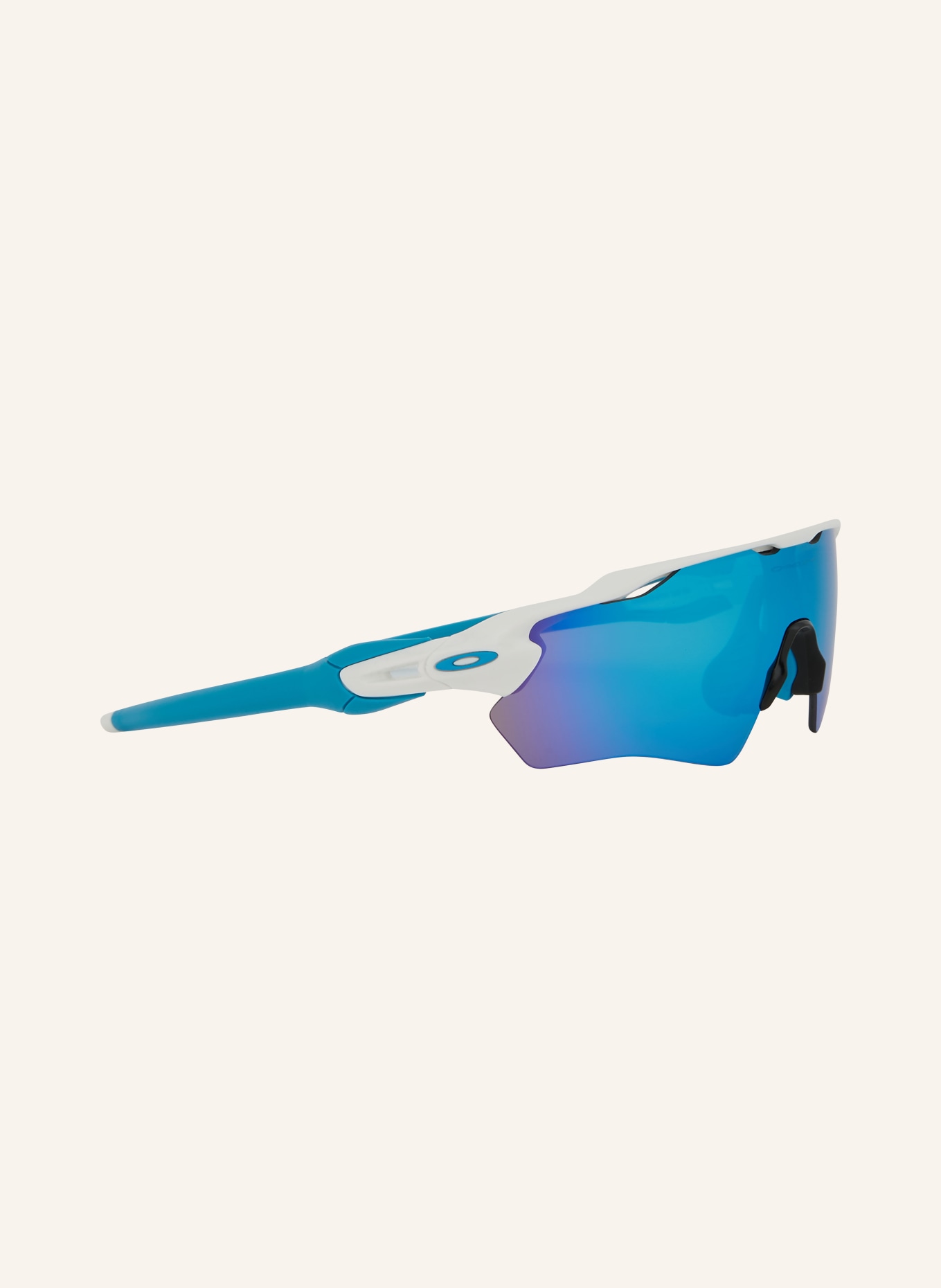 OAKLEY Lunettes de cyclisme RADAR EV S PATH: 951001 BLANC POLI / PRIZM SAPPHIRE MIROIR