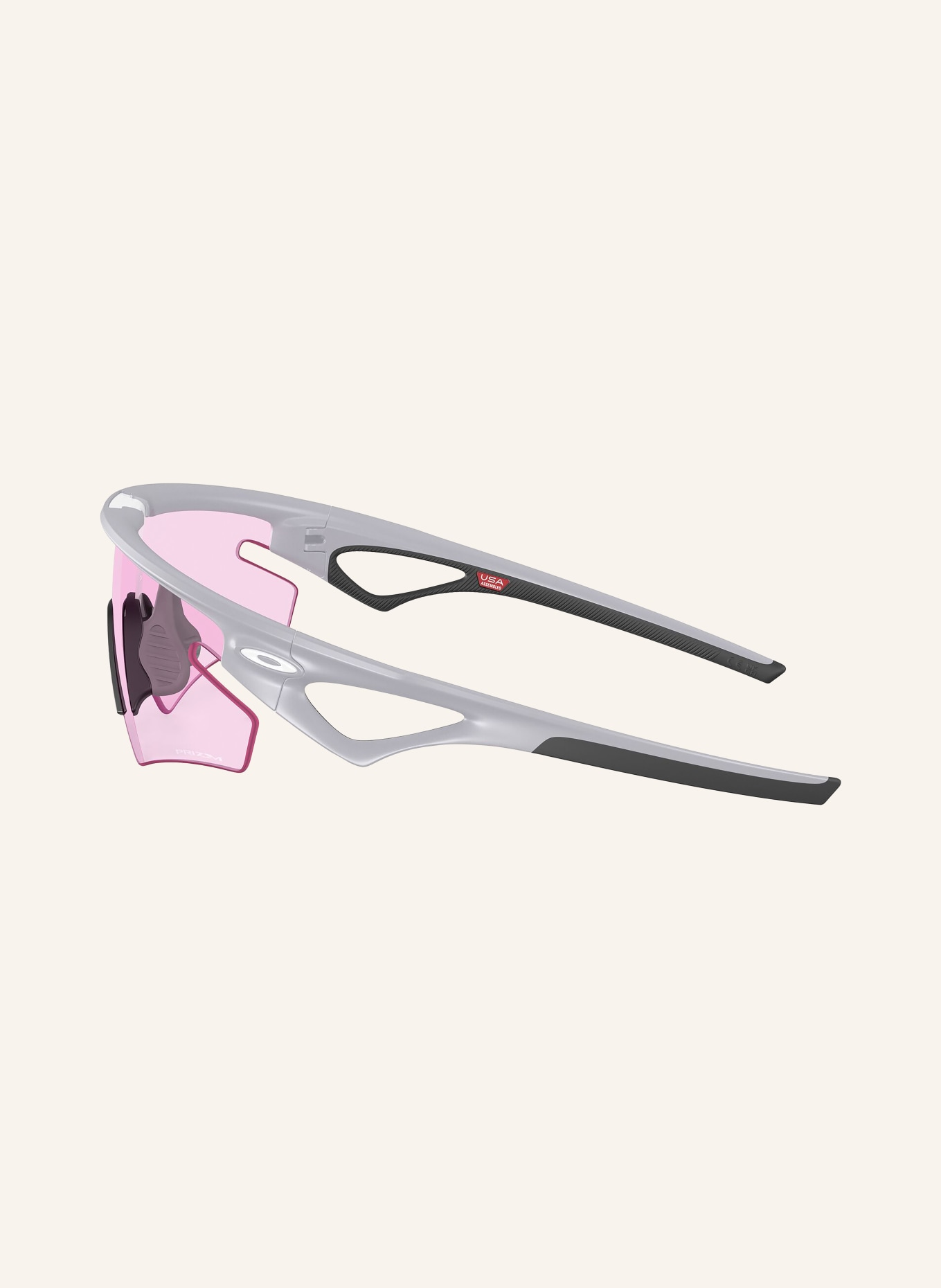 OAKLEY Lunettes de cyclisme SPHAERA™ SLASH: GRIS