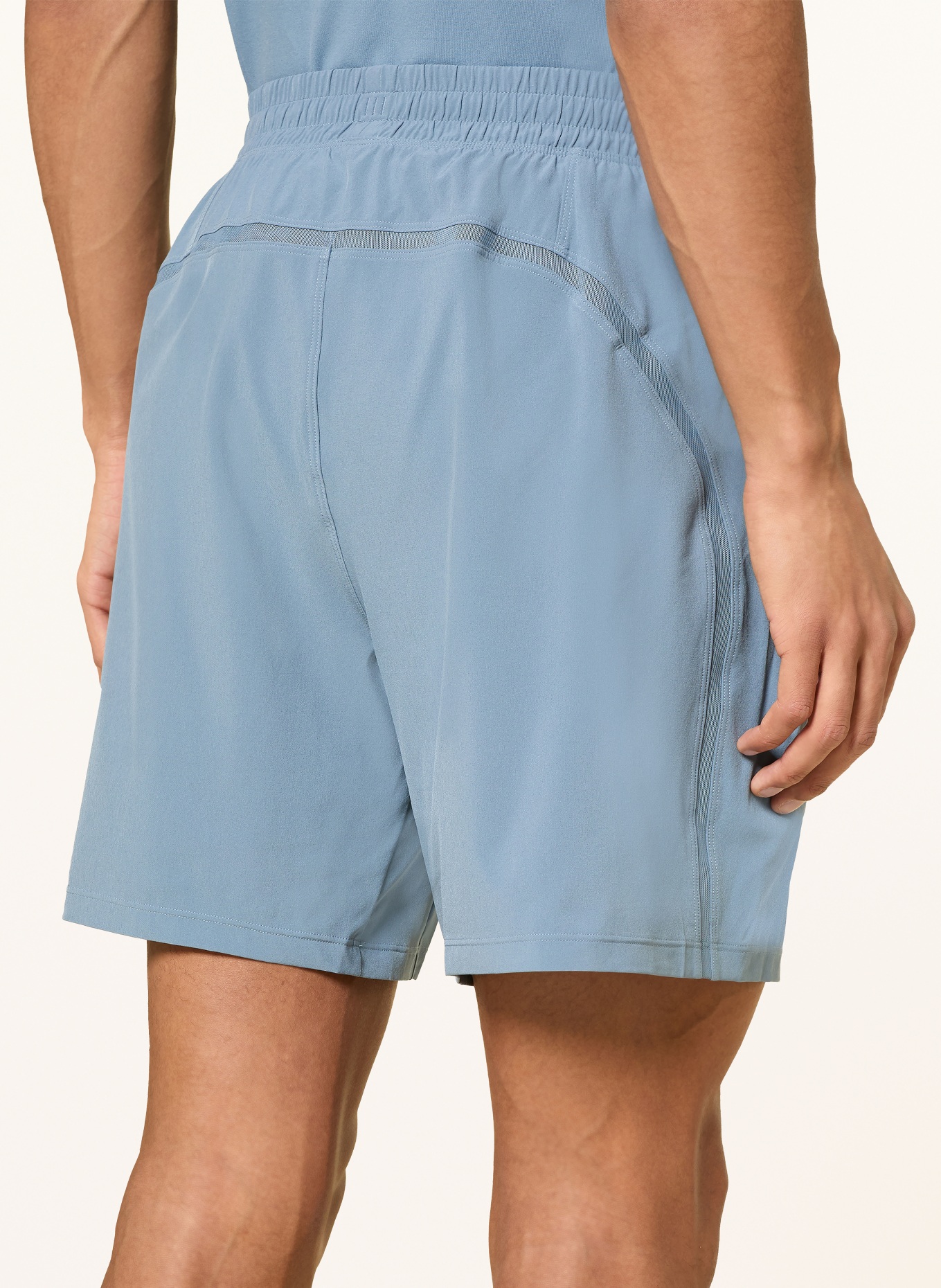 lululemon 2-in-1-Trainingsshorts PACE BREAKER SHORT 7IN: BLAU