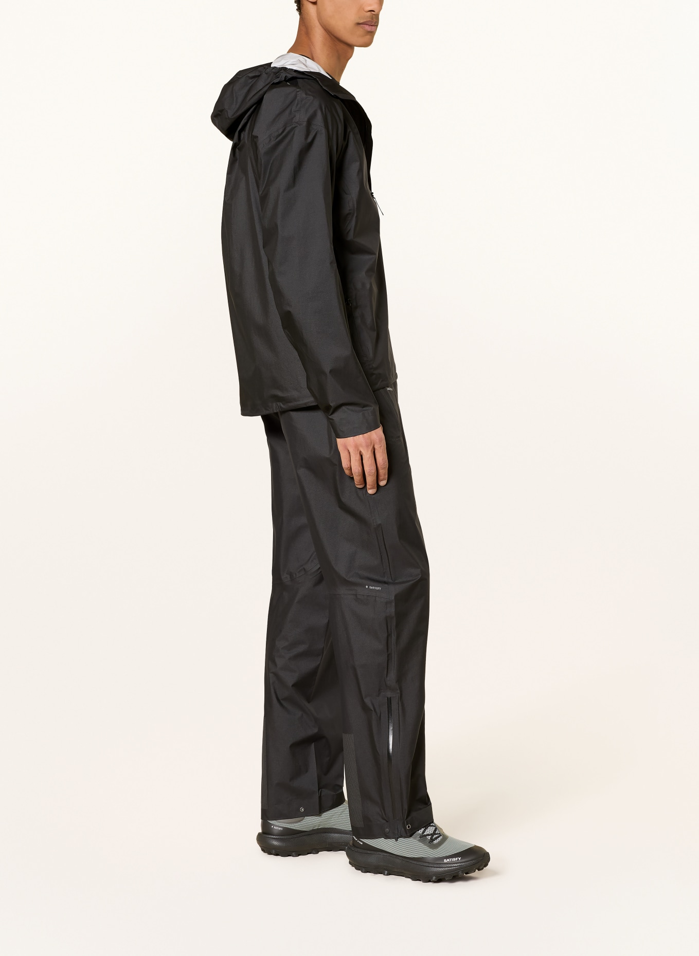 SATISFY Trekking-Hose PERTEX® 3L: SCHWARZ