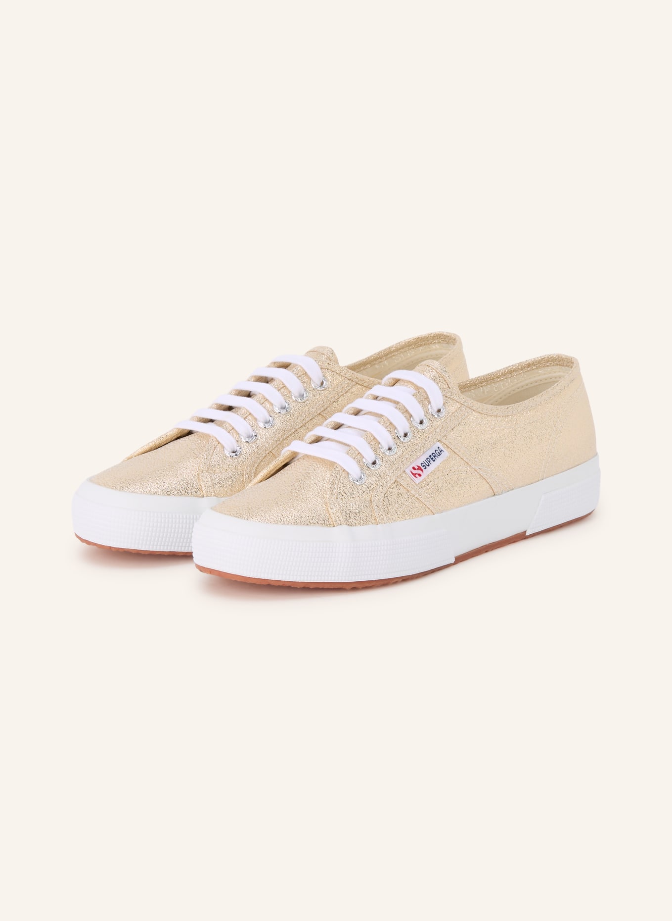 SUPERGA Sneaker 2750-LAMEW: GOLD