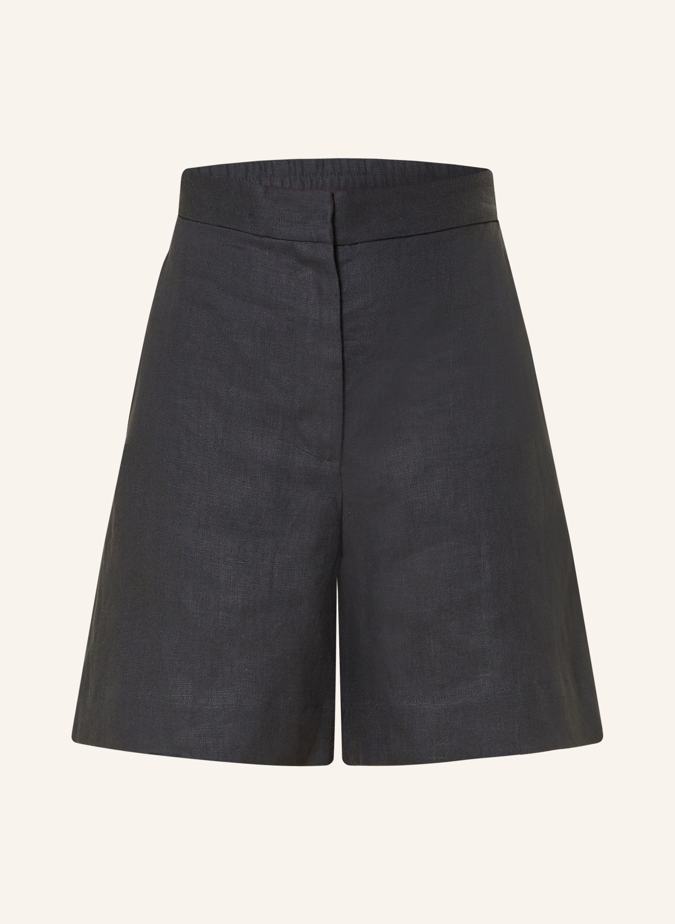 COS Leinenshorts: SCHWARZ