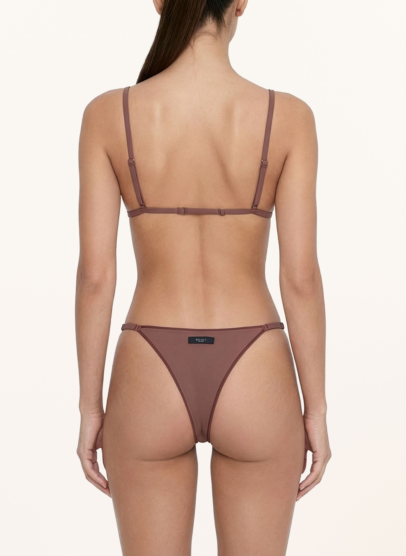 BILALI The Label Top bikini triangle LORENE: MARRON