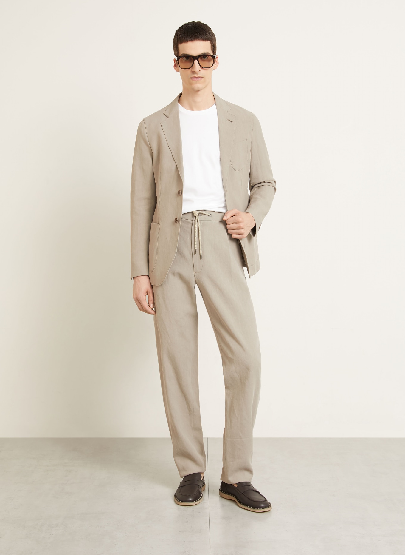 GIORGIO ARMANI tričko: BÍLÁ