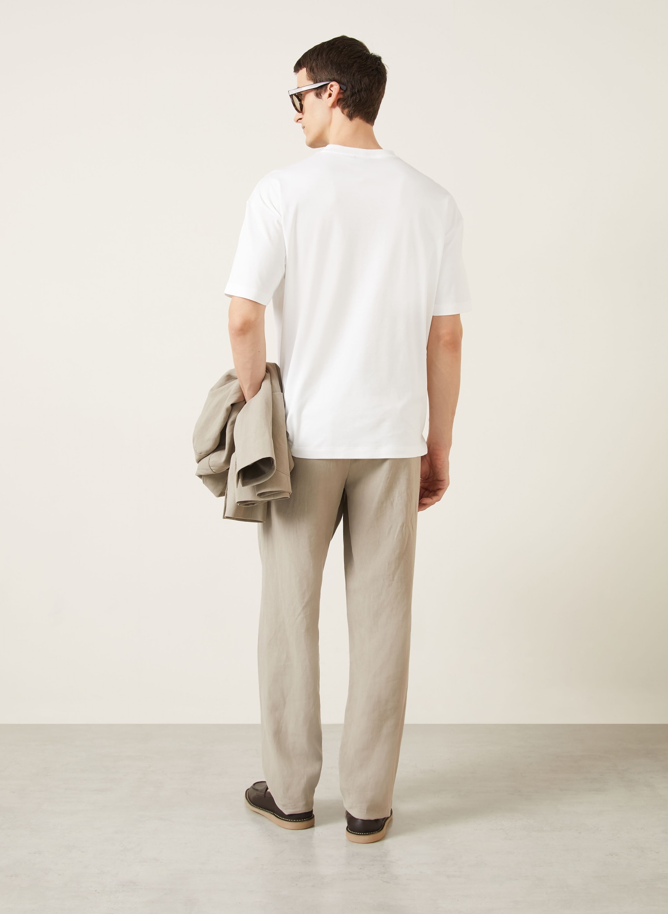 GIORGIO ARMANI tričko: BÍLÁ