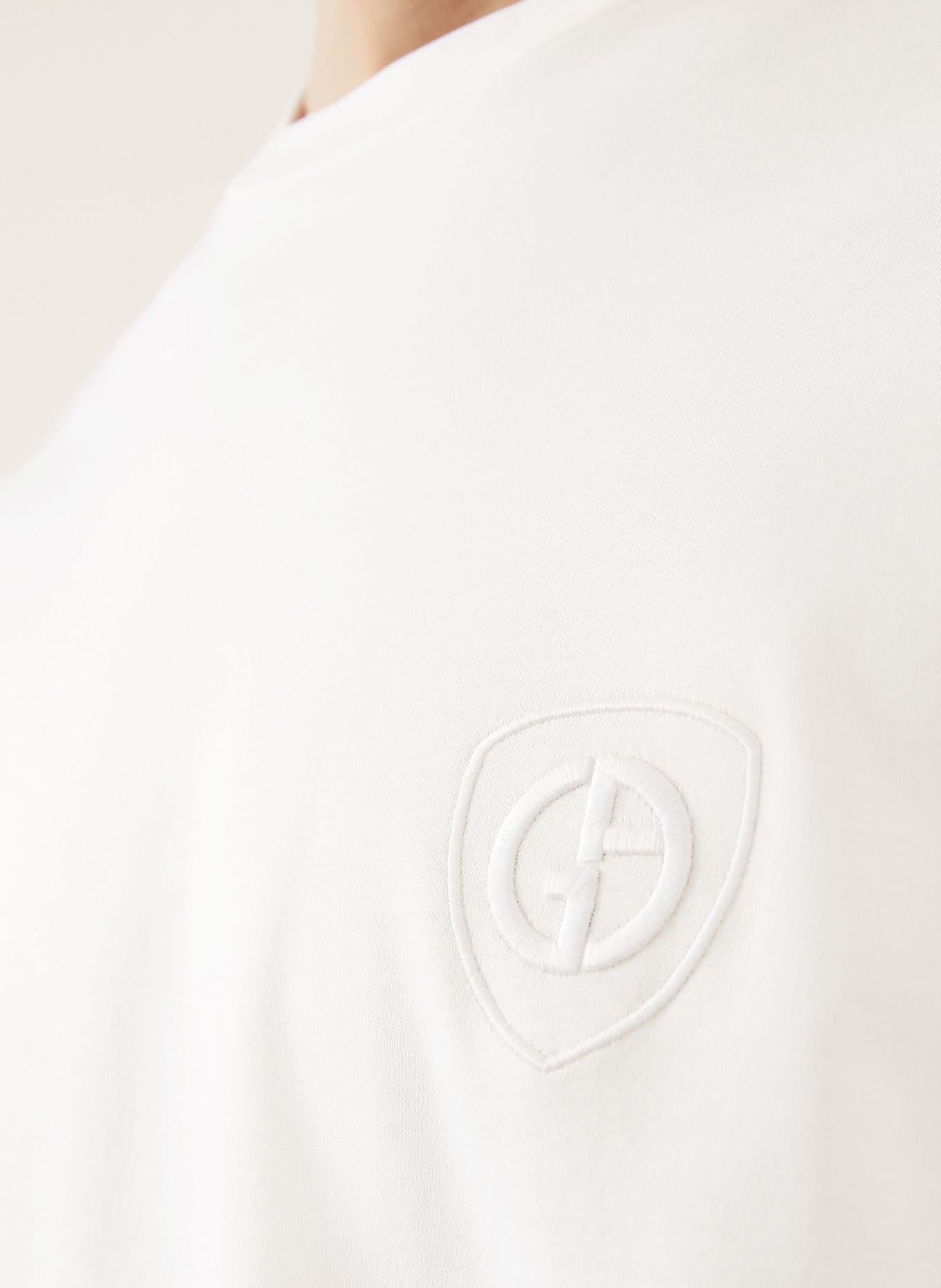 GIORGIO ARMANI tričko: BÍLÁ