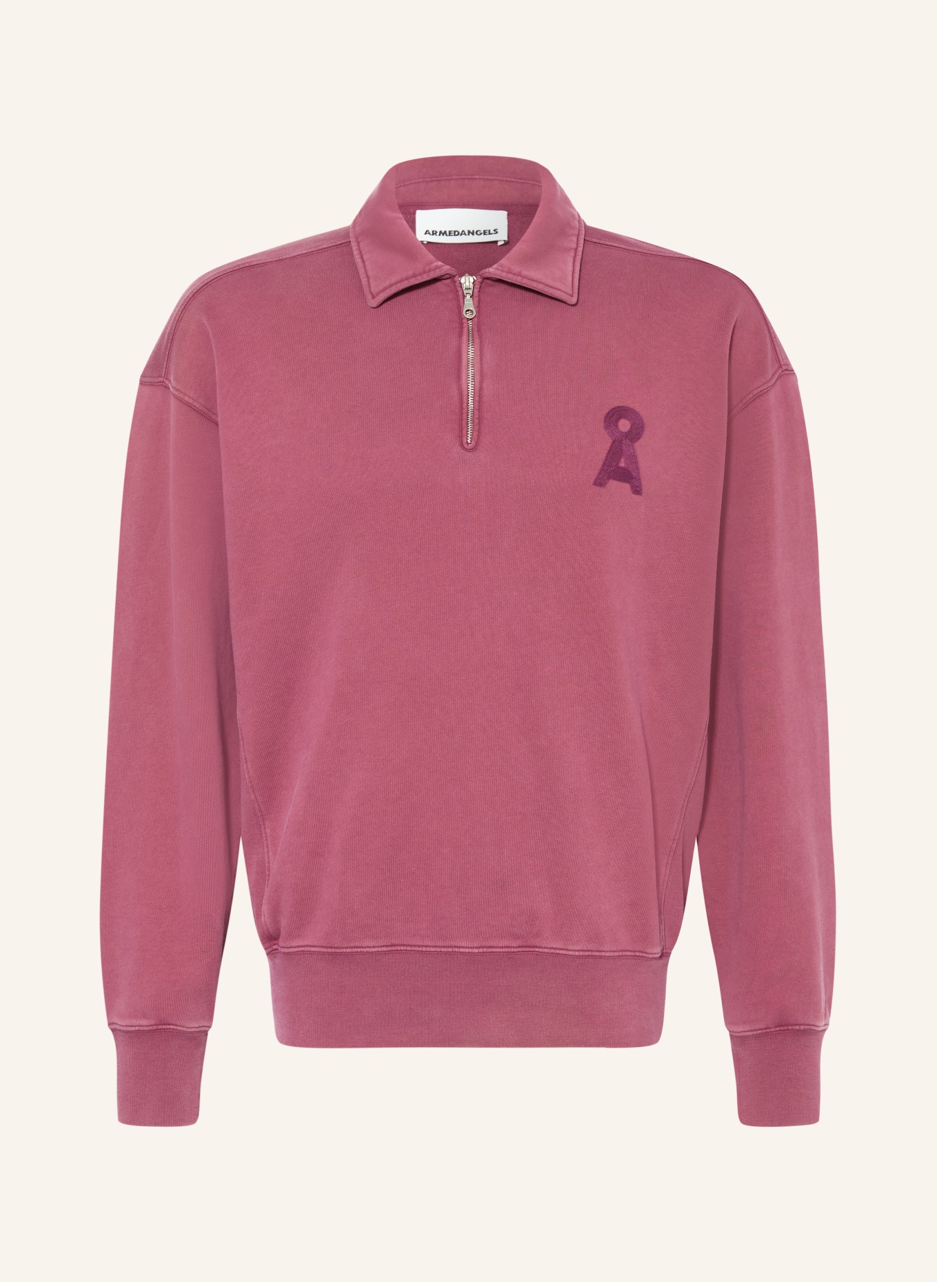 ARMEDANGELS Sweat-Troyer ICONIC Å TEMAAL: HELLROT