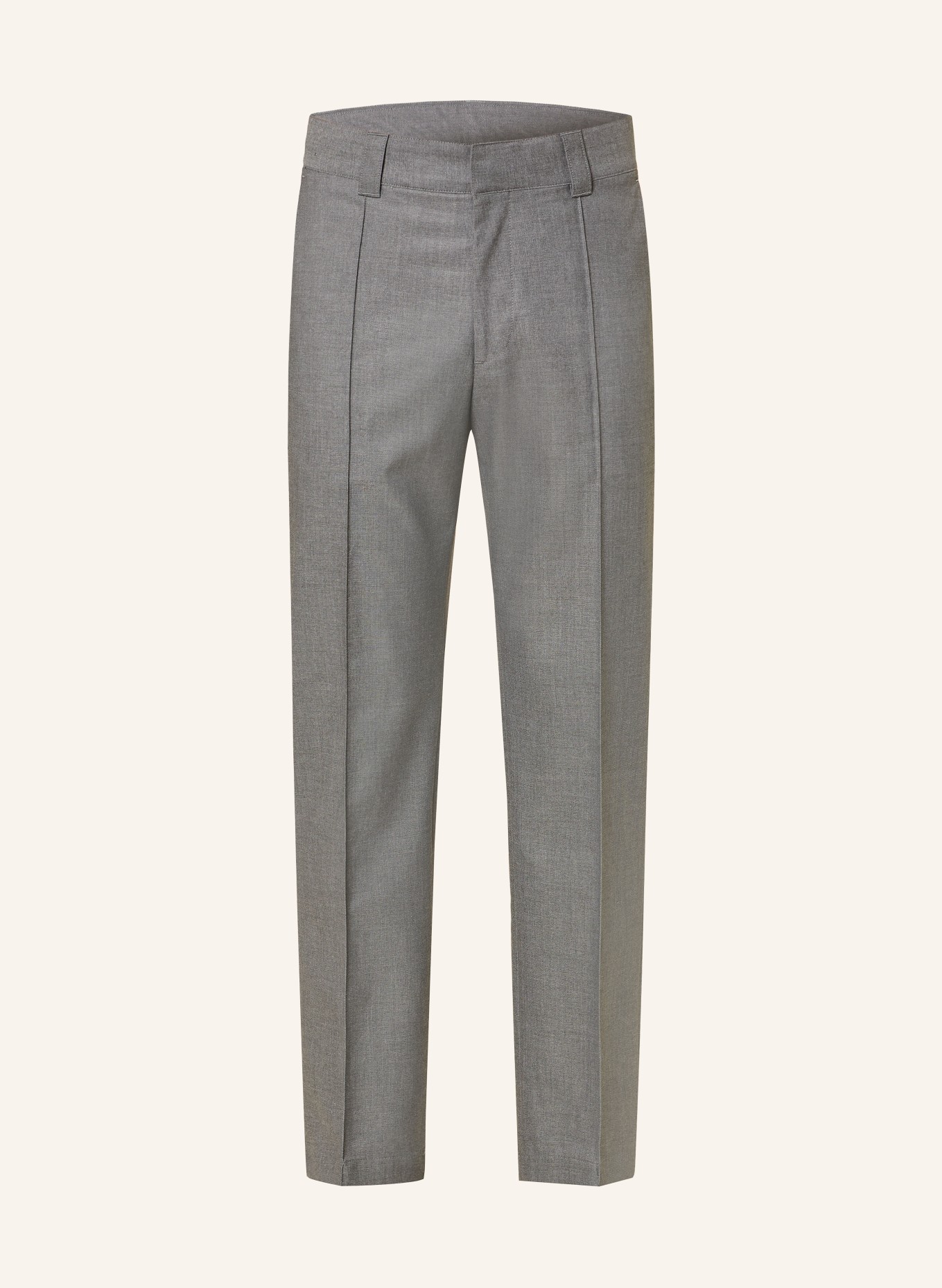 Calvin Klein Chino coupe droite: GRIS FONCÉ