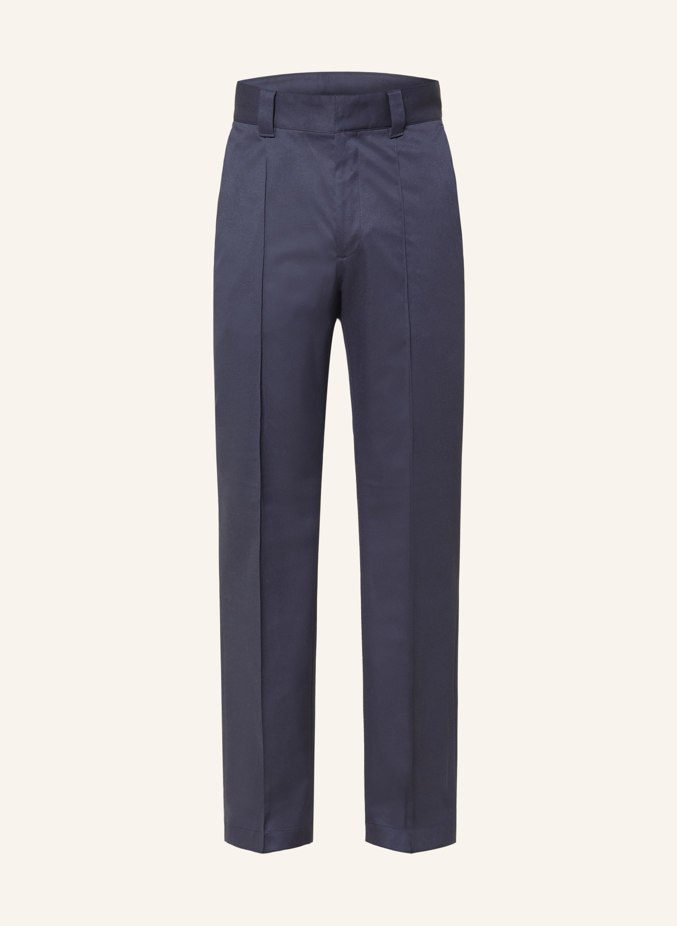 Calvin Klein Chino coupe droite: BLEU FONCÉ
