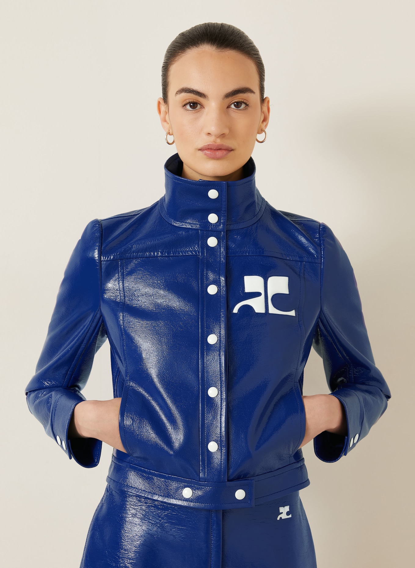 Courrèges Krótka kurtka: NIEBIESKI