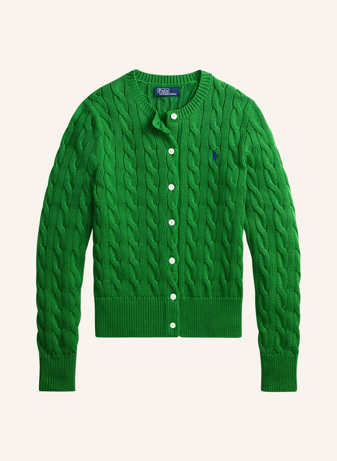 POLO RALPH LAUREN Strickjacke: GRÜN