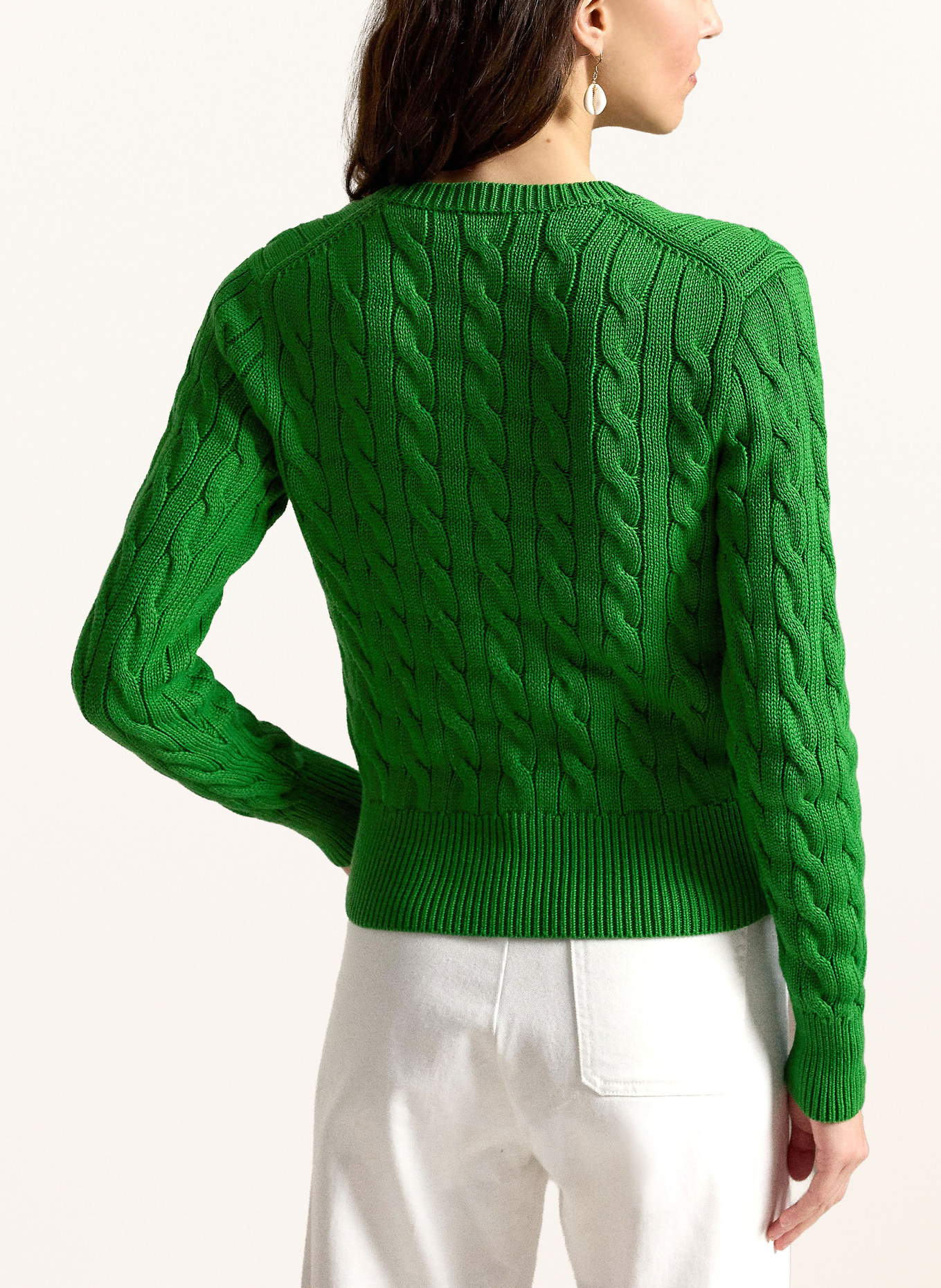 POLO RALPH LAUREN Strickjacke: GRÜN