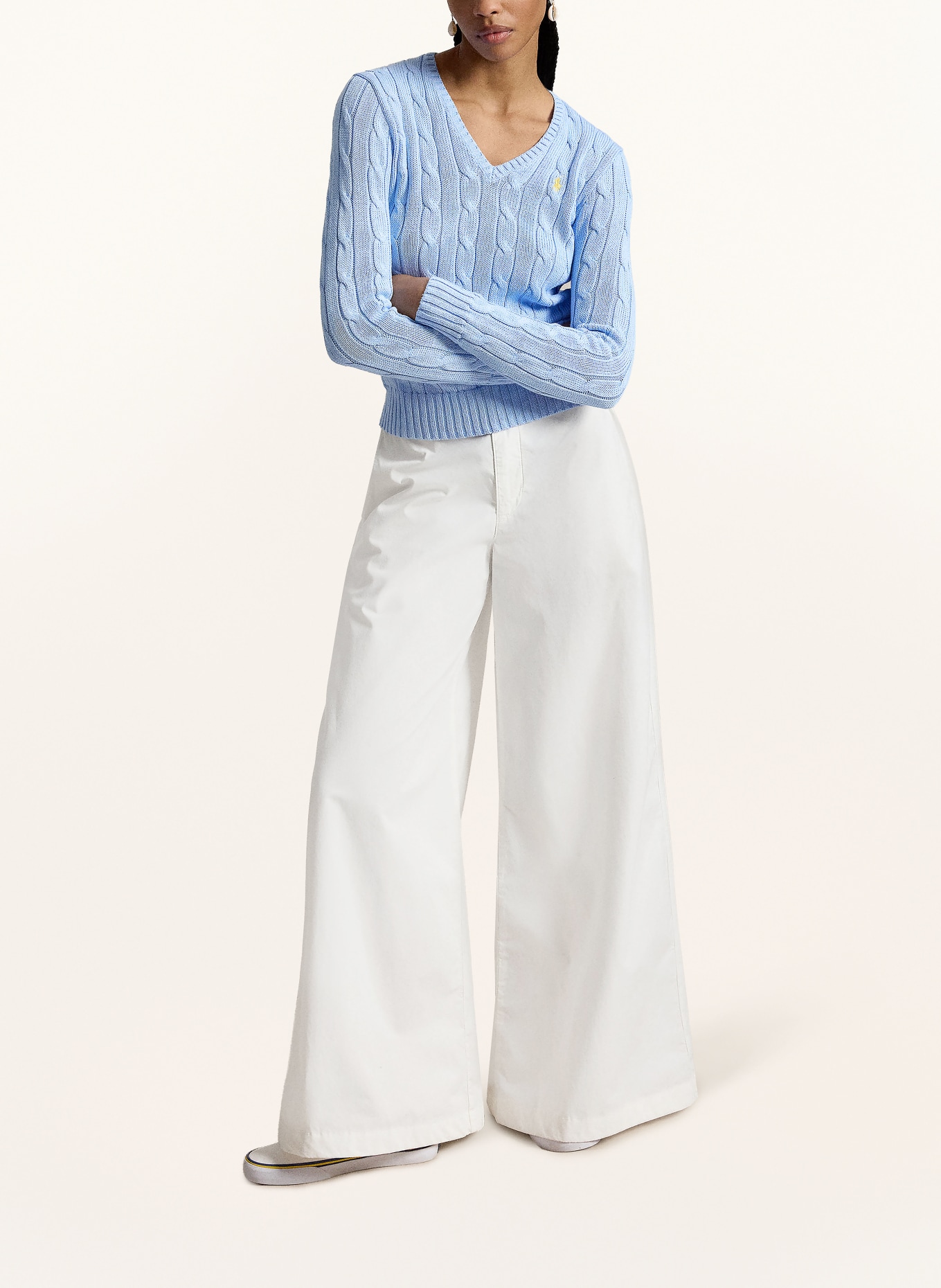 POLO RALPH LAUREN Pullover: HELLBLAU