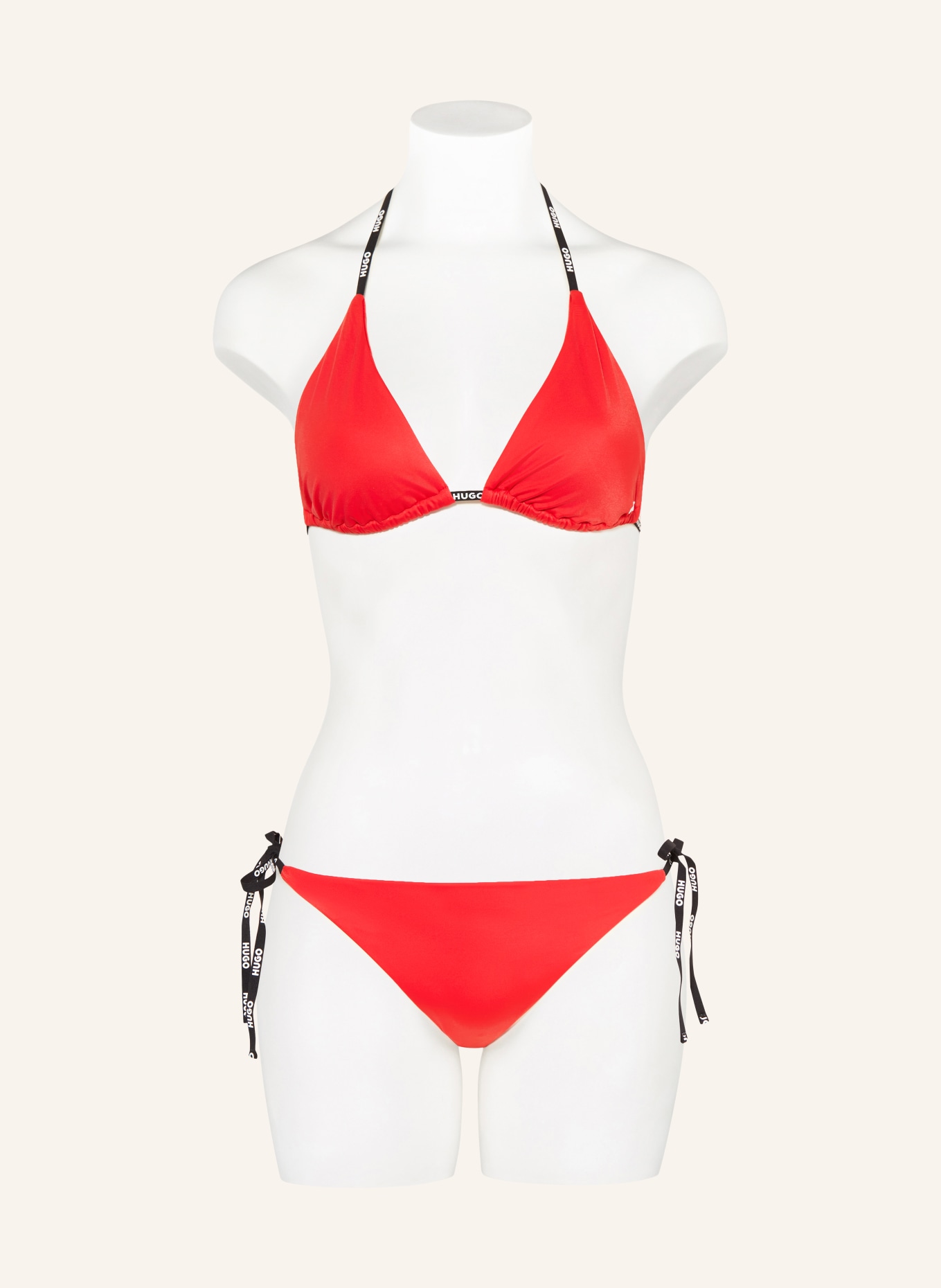 HUGO Haut de bikini triangle PURE: ROUGE