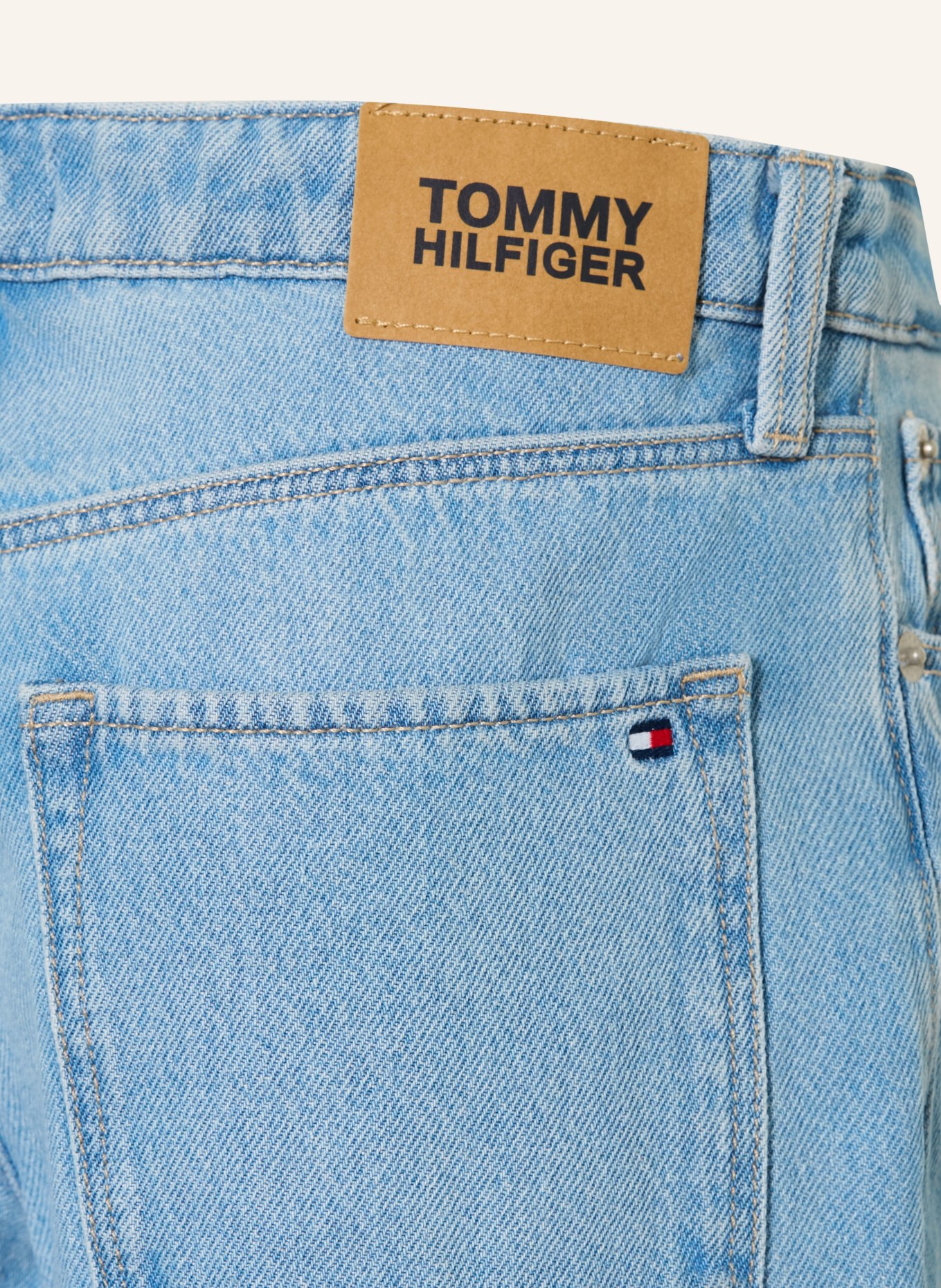 TOMMY HILFIGER Baggy-fit jeans: 1AA Denim Light