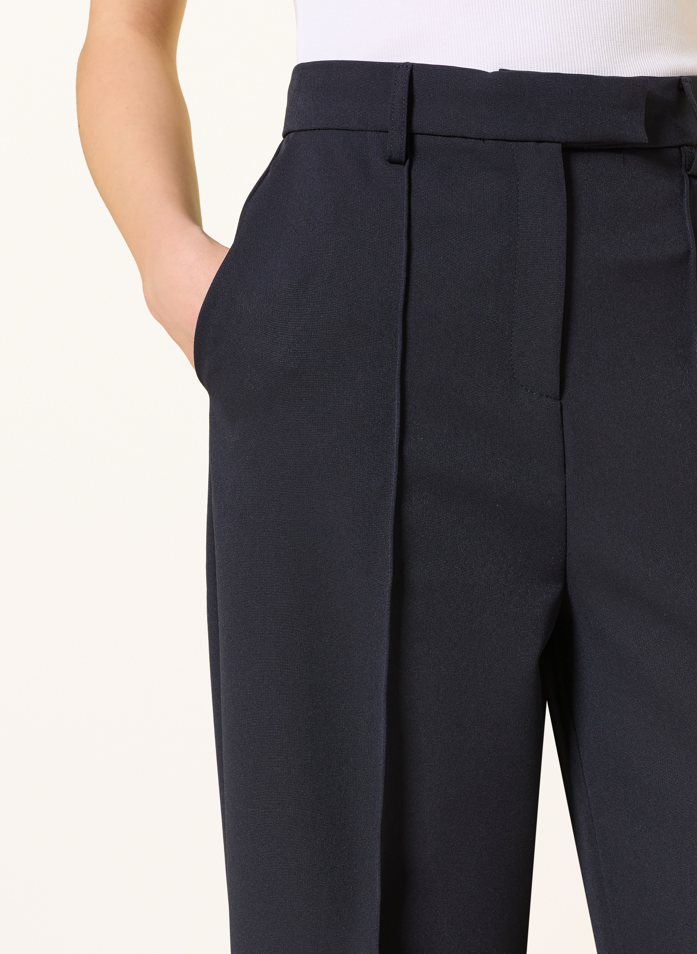 NEO NOIR Marlenehose SURY: DUNKELBLAU