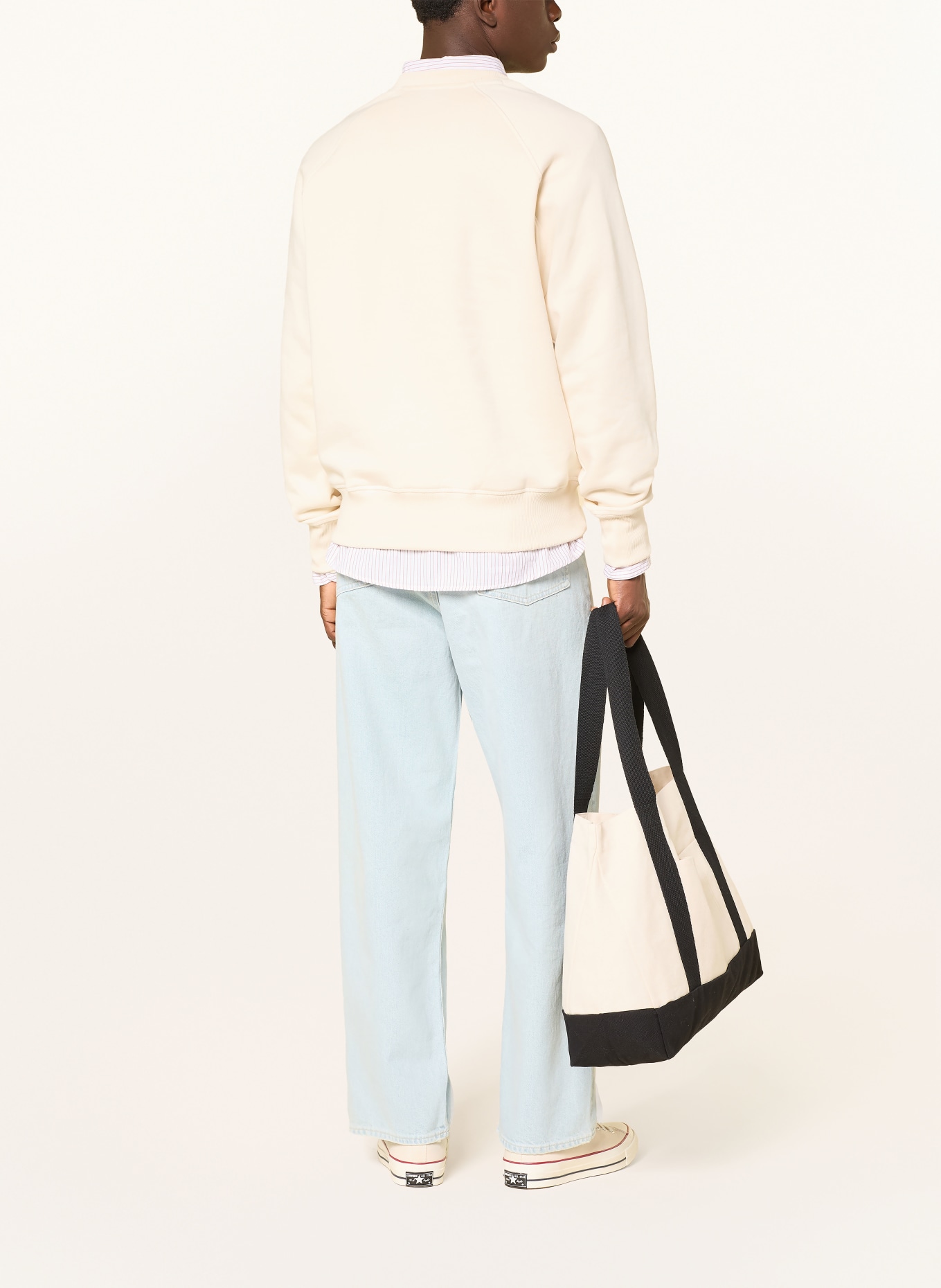 ARMEDANGELS Sweatshirt ICONIC Å JOAAN: ECRU