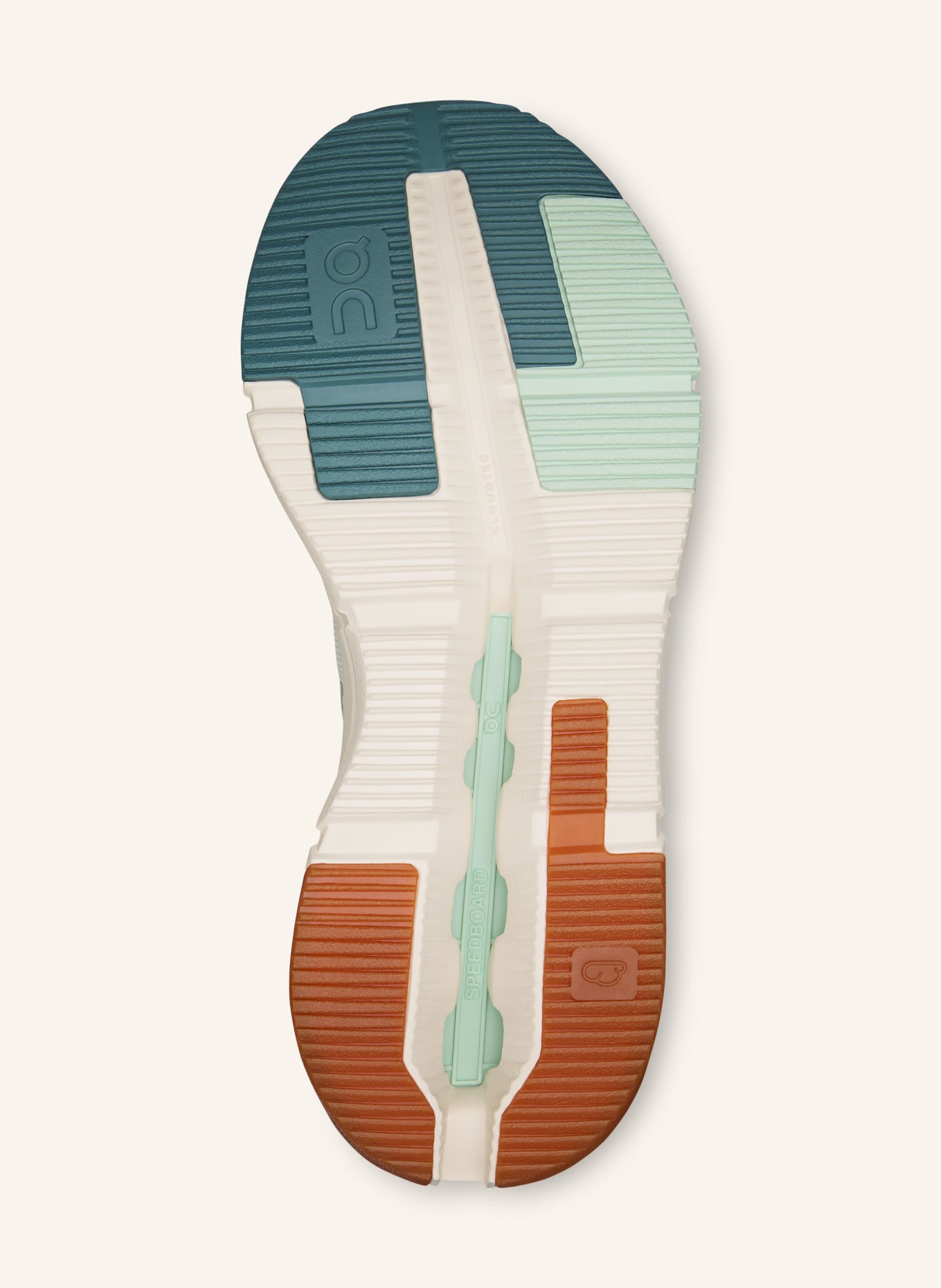 On Buty sportowe CLOUDNOVA FORM 2: SZARONIEBIESKI / KREMOWY / MIĘTOWY