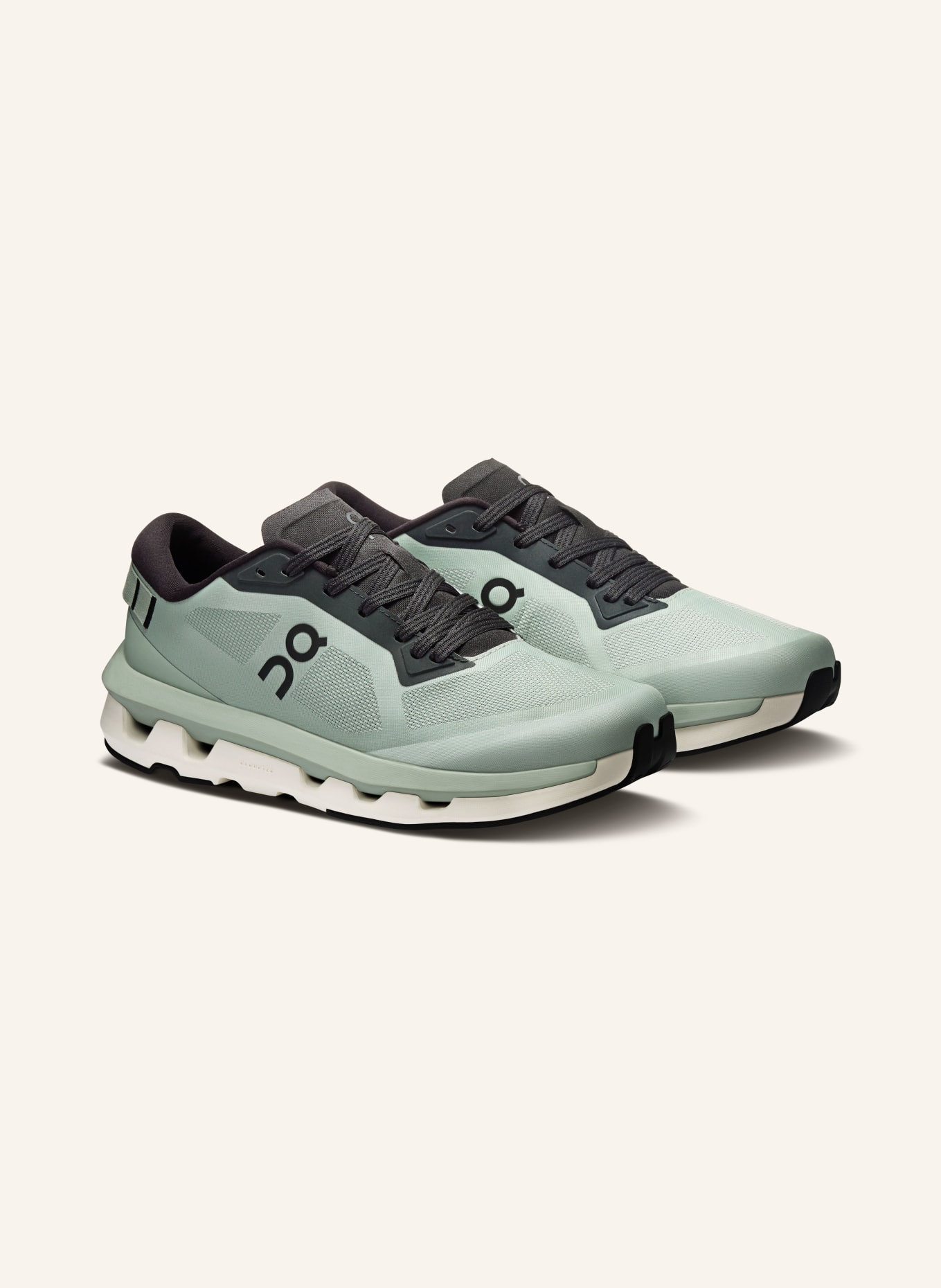 On Buty sportowe CLOUDZONE: JASNOZIELONY / CZARNY