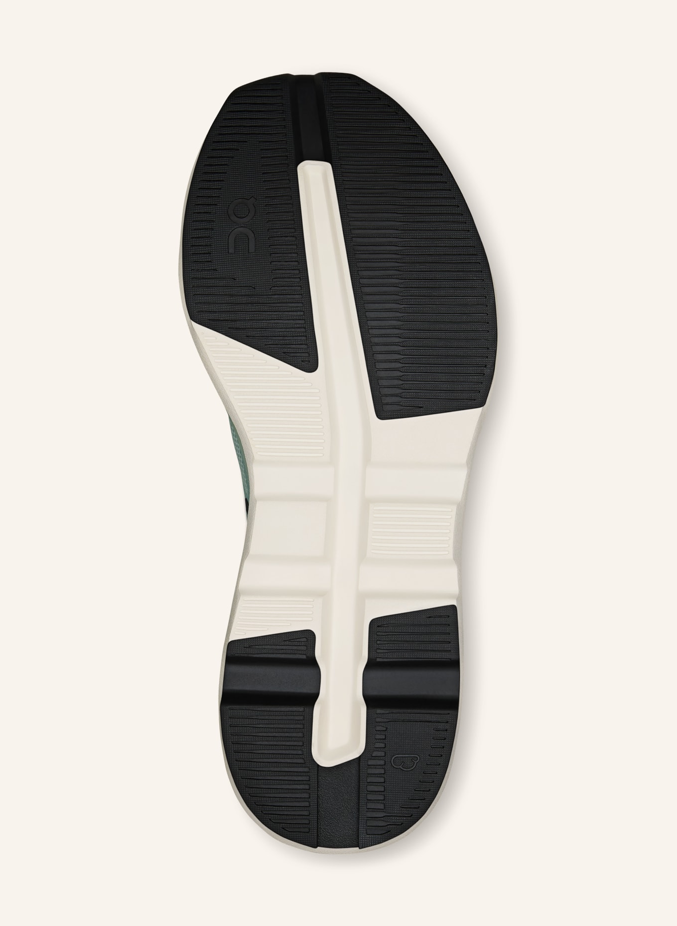 On Buty sportowe CLOUDZONE: JASNOZIELONY / CZARNY