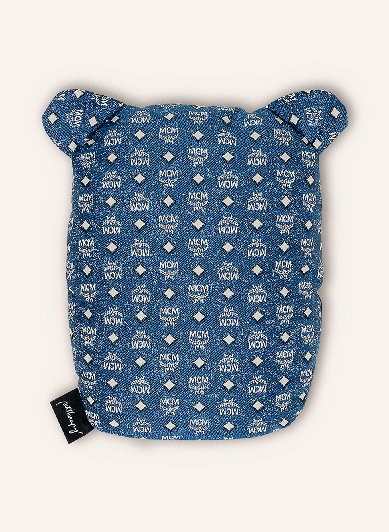 MCM Poduszka dla zwierząt MINI: NIEBIESKI / BIAŁY / CZARNY