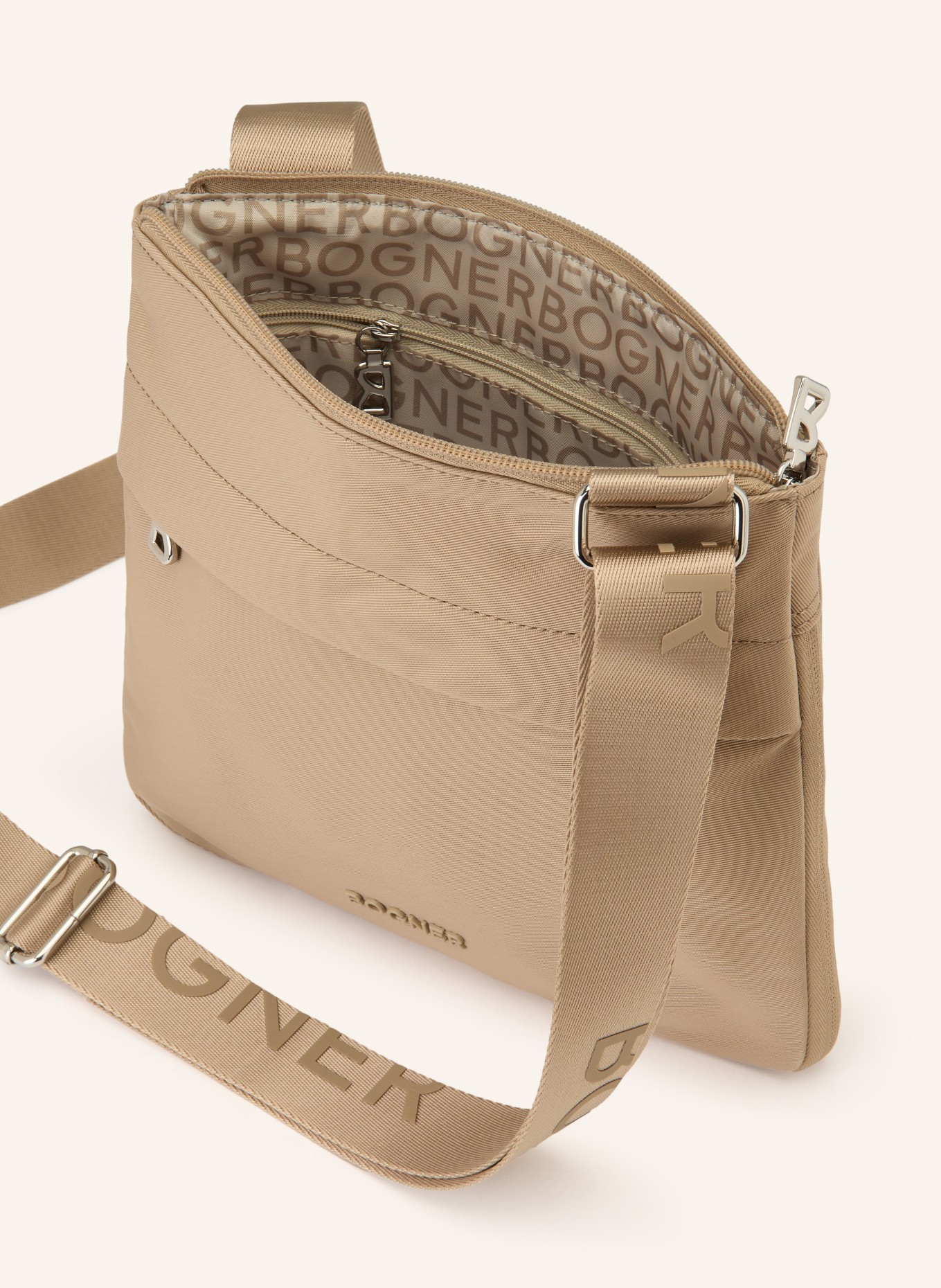 BOGNER sac à bandoulière: TAUPE