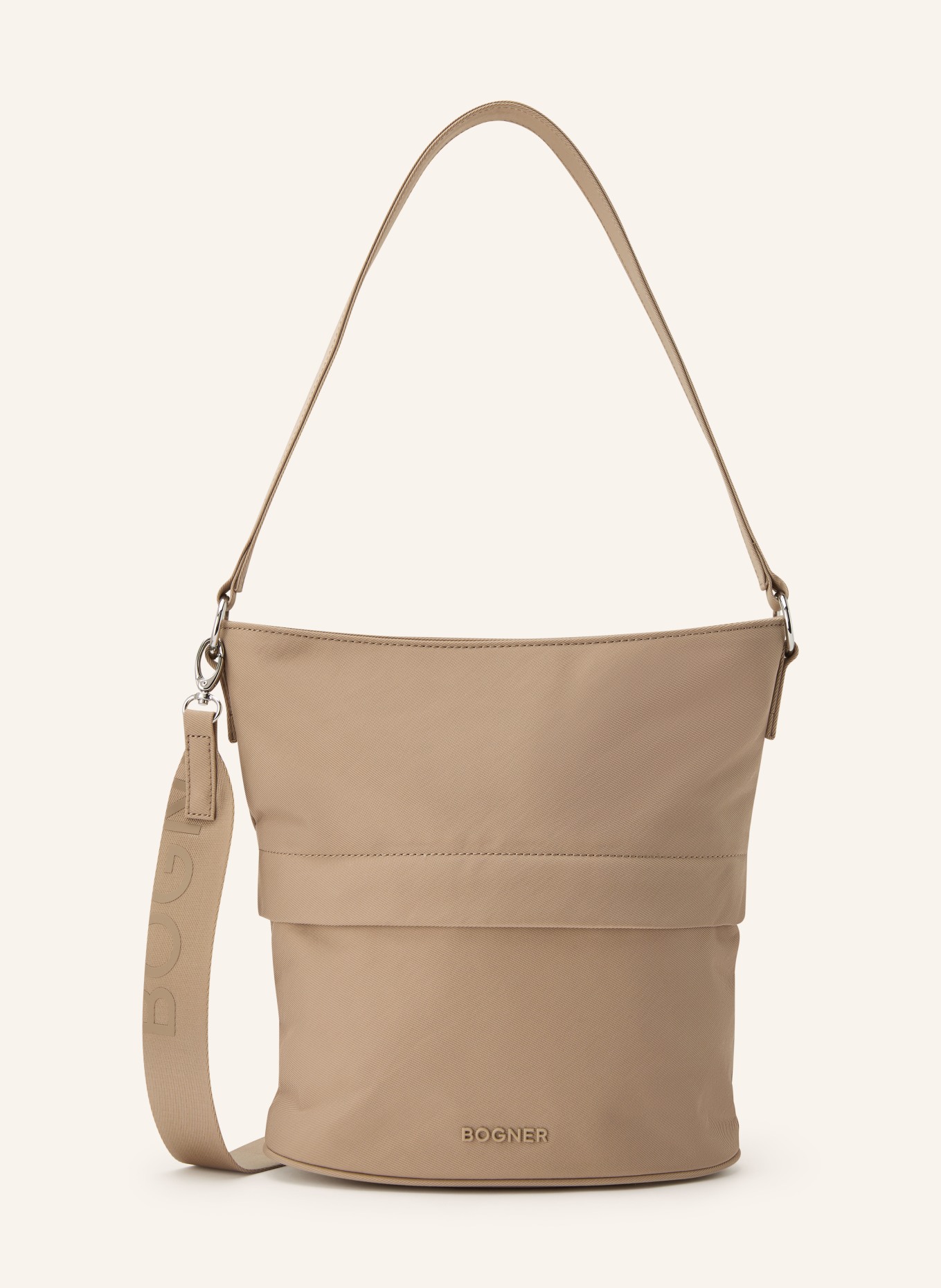 BOGNER shoulder bag: LIGHT BROWN